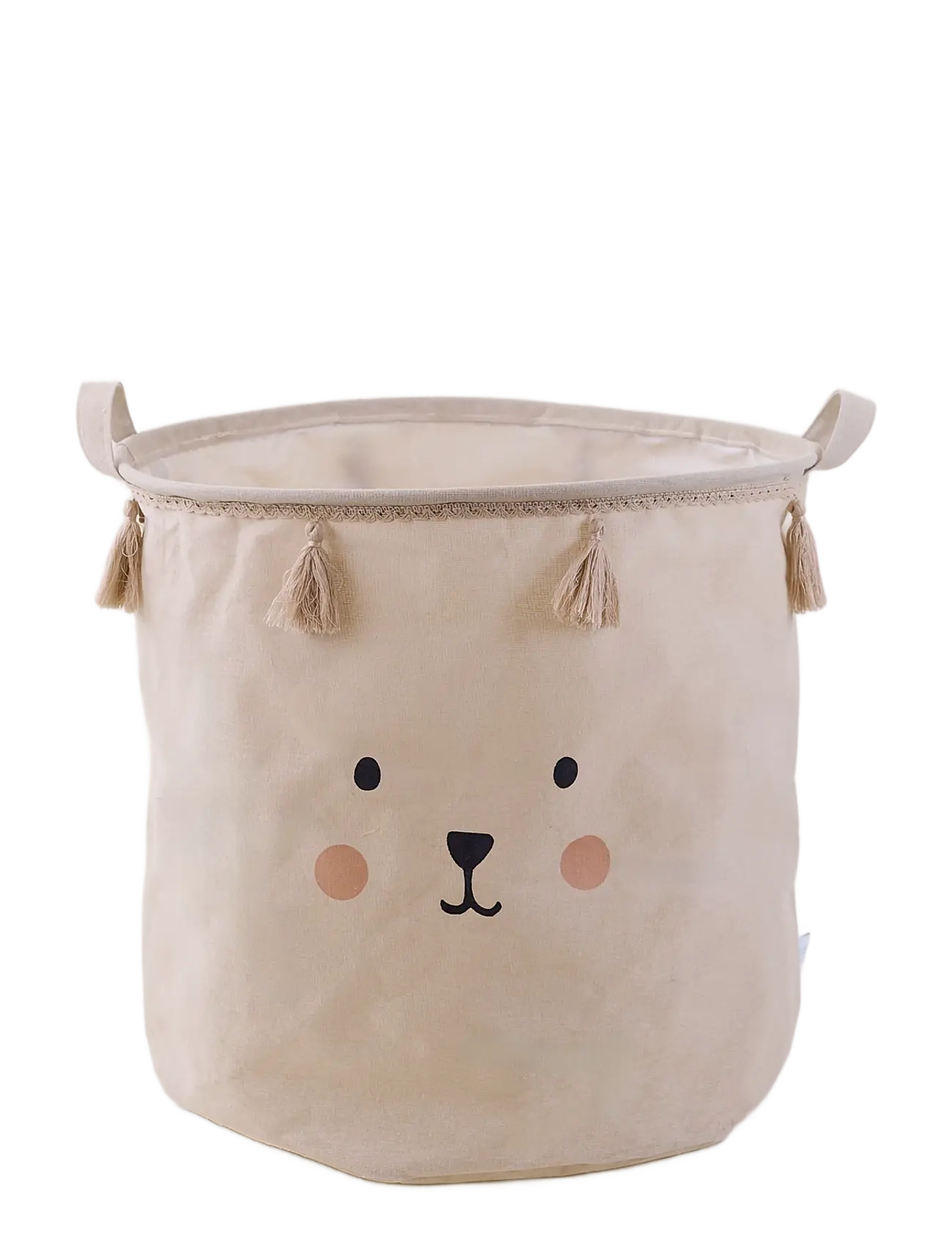JaBaDaBaDo Storage Basket Teddy, Opbevaringskurv, Beige, Str: ONE SIZE