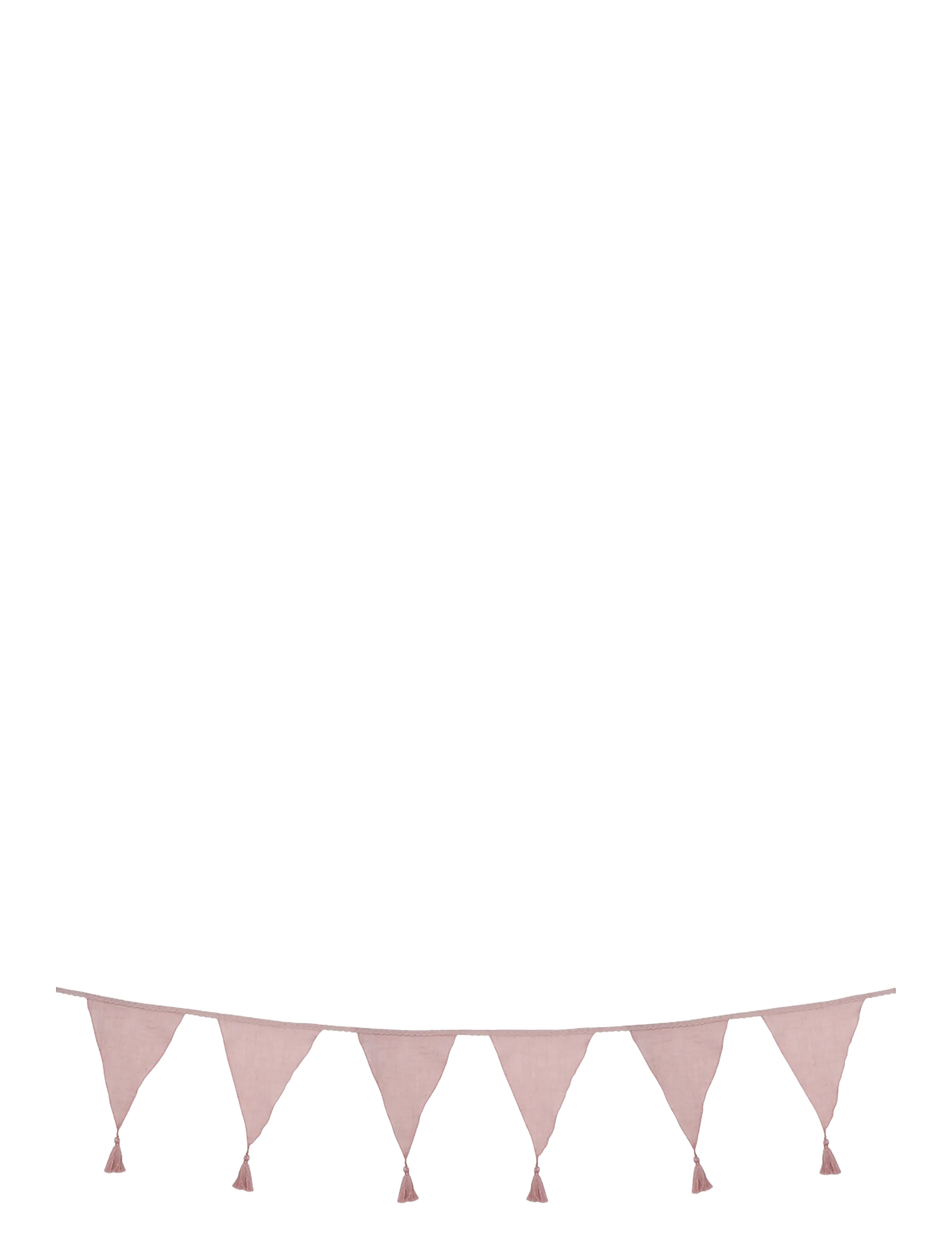 JaBaDaBaDo Textile Bunting, Pink, One Size, Kids Decor, Rosa - Wall Decors, Kinder