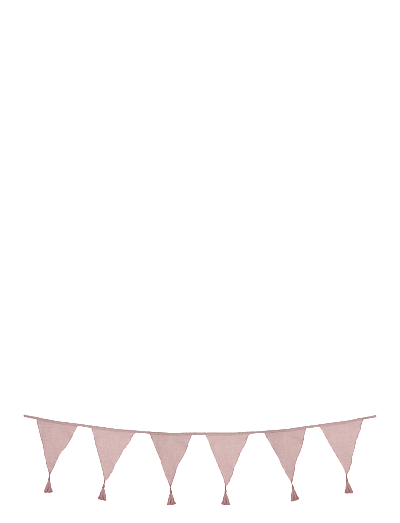 JaBaDaBaDo Textile bunting, pink - - undefined / undefined