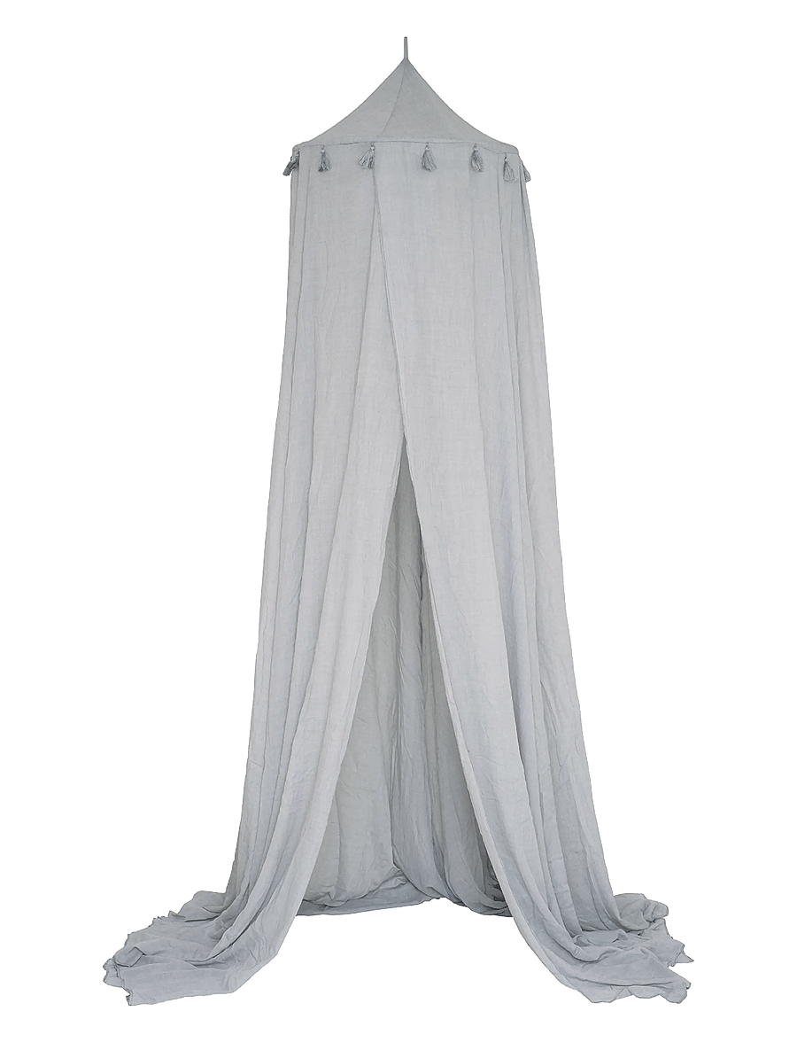 JaBaDaBaDo - Bed canopy grey - betthimmel - light grey - 0