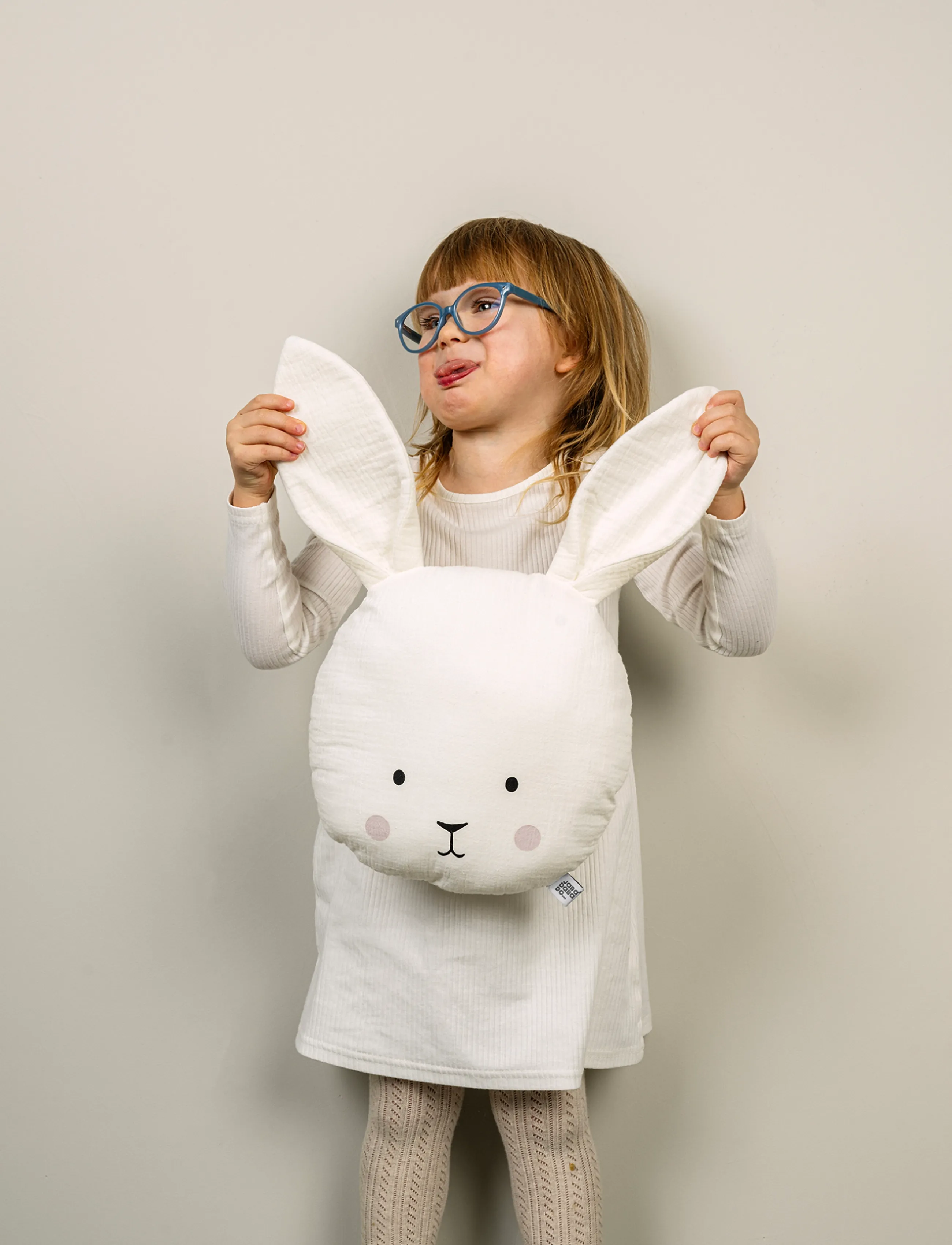 JaBaDaBaDo Pillow Bunny, One Size, Sleep Time, Creme - Pillows, Kinder