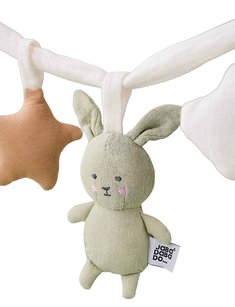 JaBaDaBaDo - Barnvagnshänge Bunny grön - vankrimänguasjad - green - 1