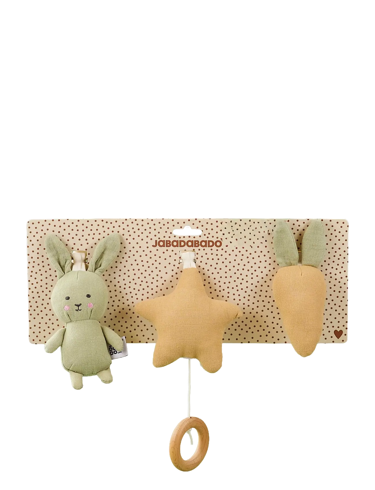 JaBaDaBaDo Babygymfigurer Bunny grön - Babygym - GREEN / green