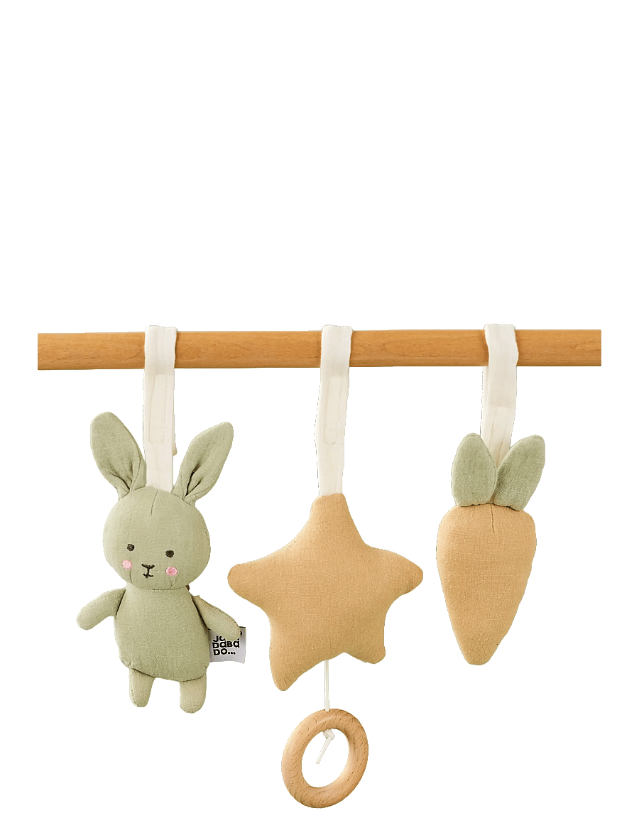 JaBaDaBaDo - Babygymfigurer Bunny grön - babygym & lekmattor - green - 2