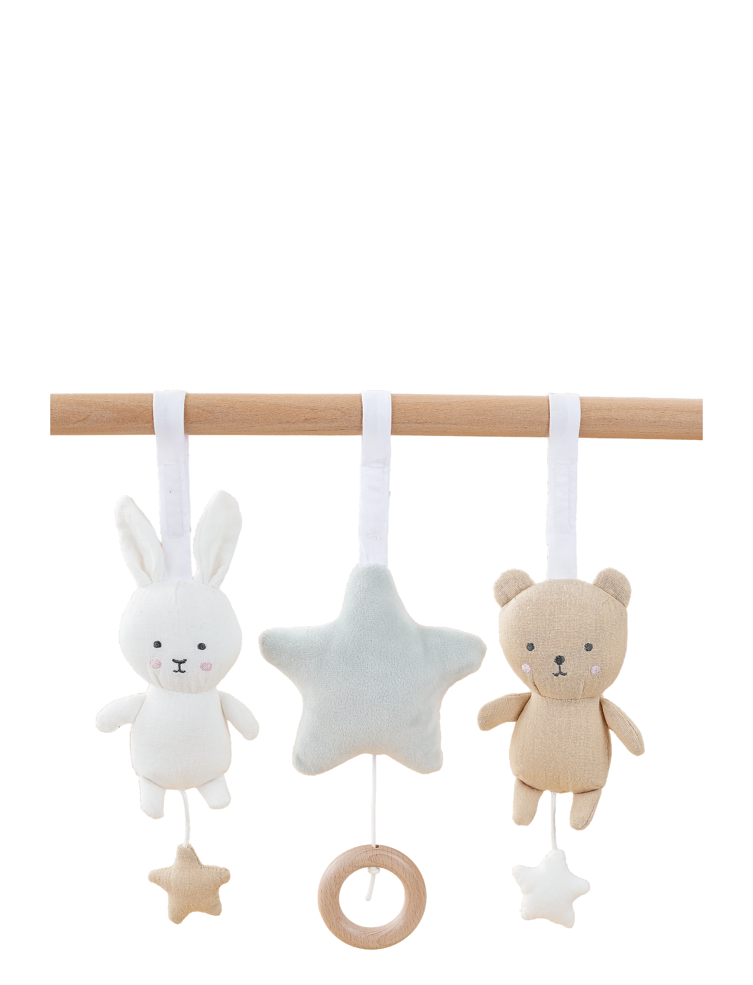 JaBaDaBaDo - Babygymfigrurer Teddy & Bunny
