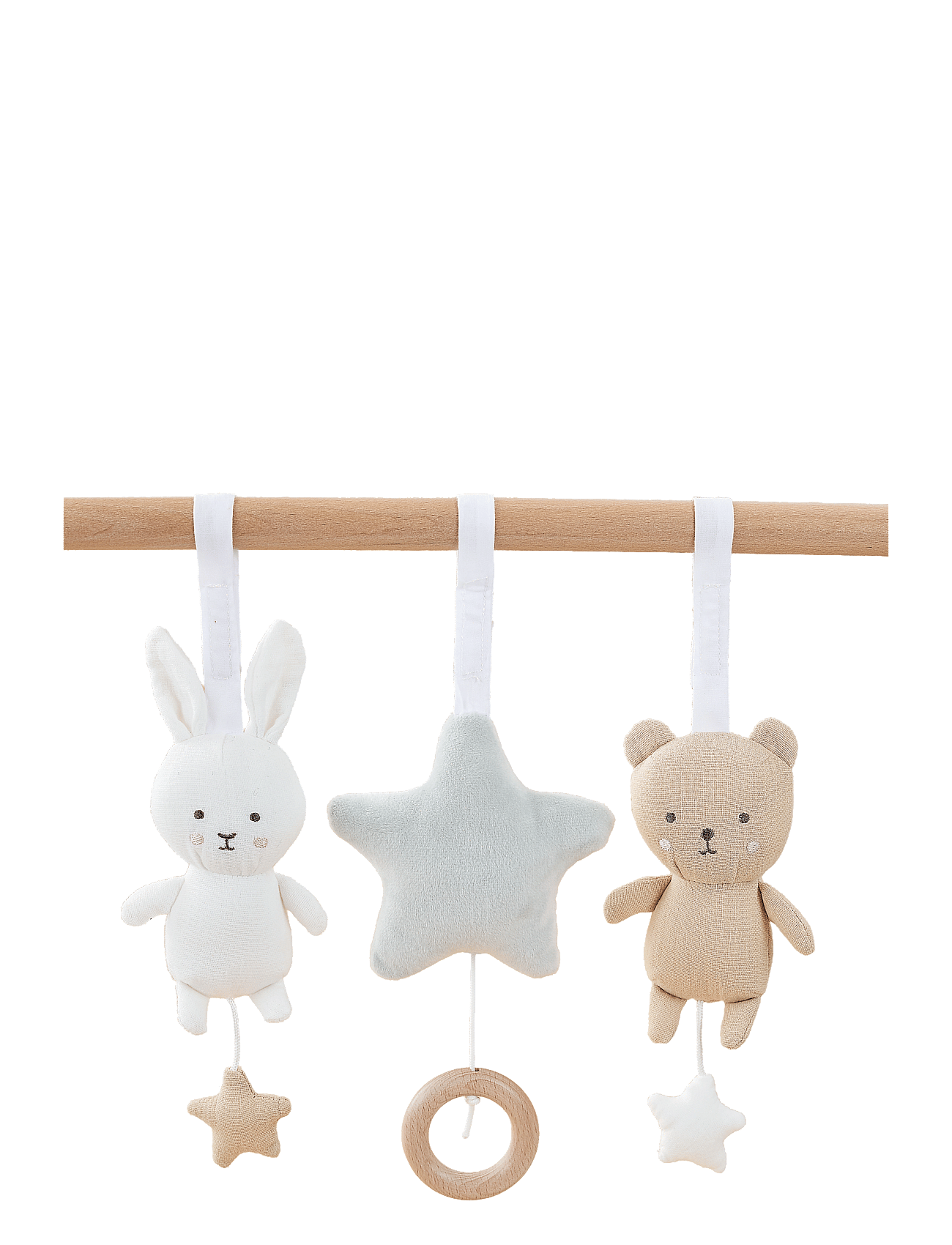 JaBaDaBaDo - Babygymfigrurer Teddy & Bunny