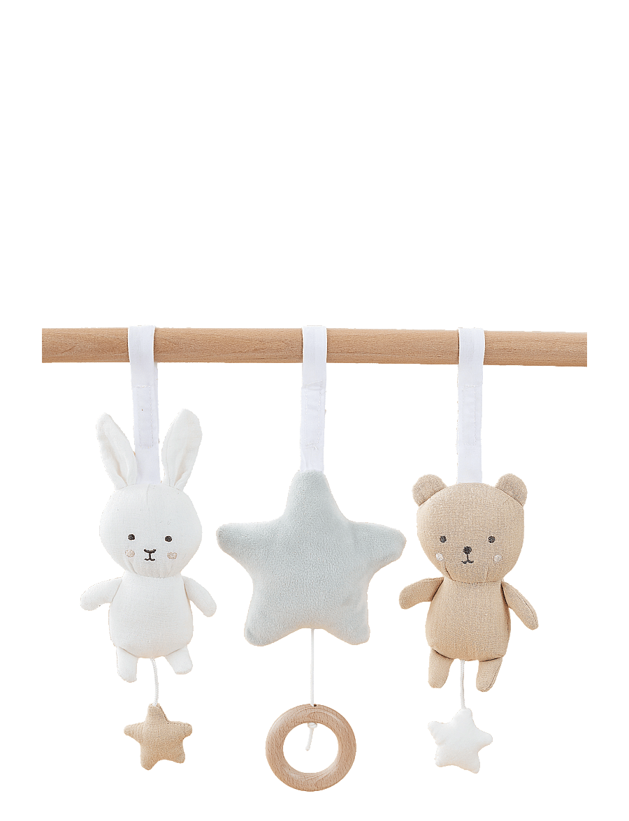 JaBaDaBaDo - Babygymfigrurer Teddy & Bunny - babygym & lekmattor - multi - 0