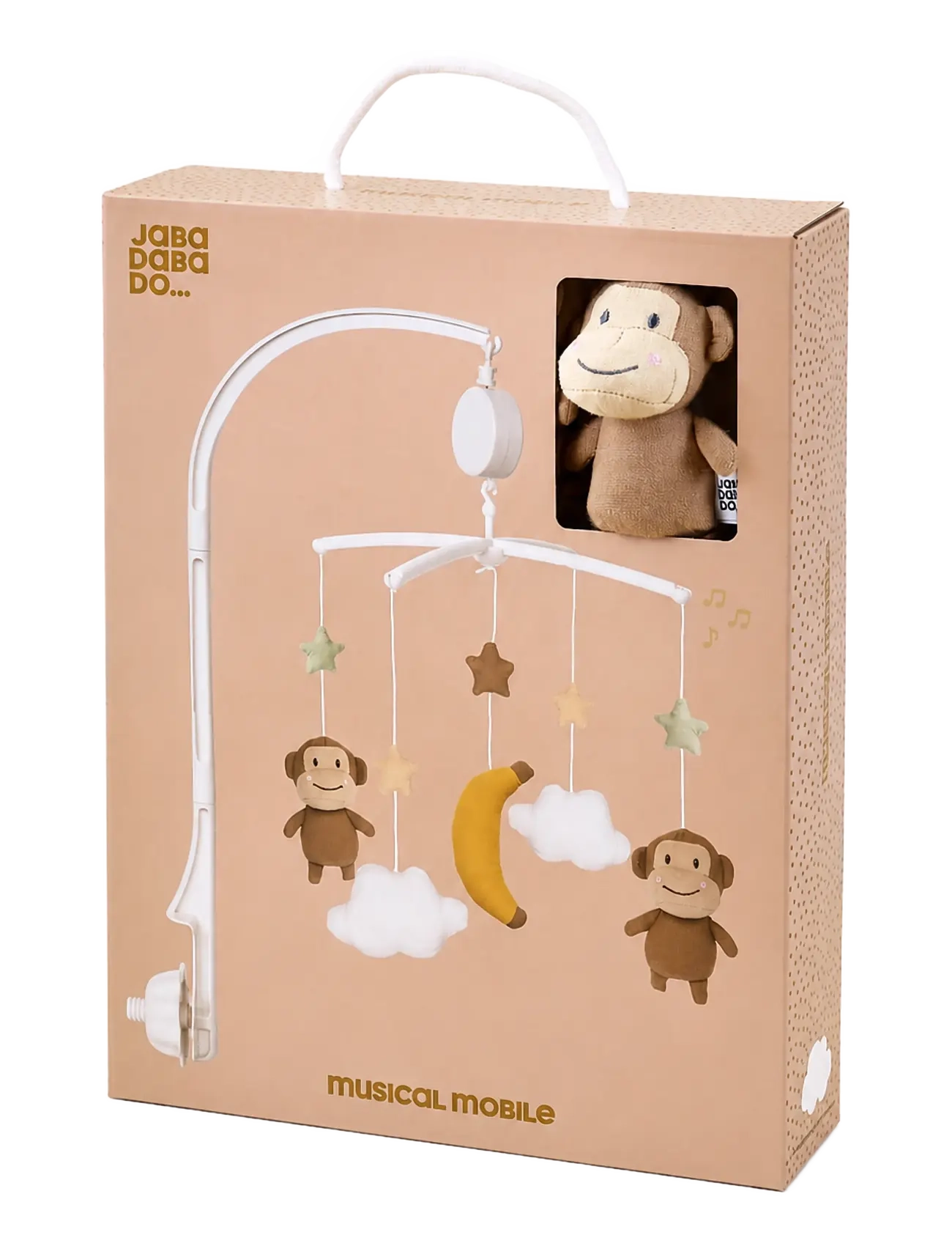 JaBaDaBaDo - Musical mobile Monkey - multi colour - 2