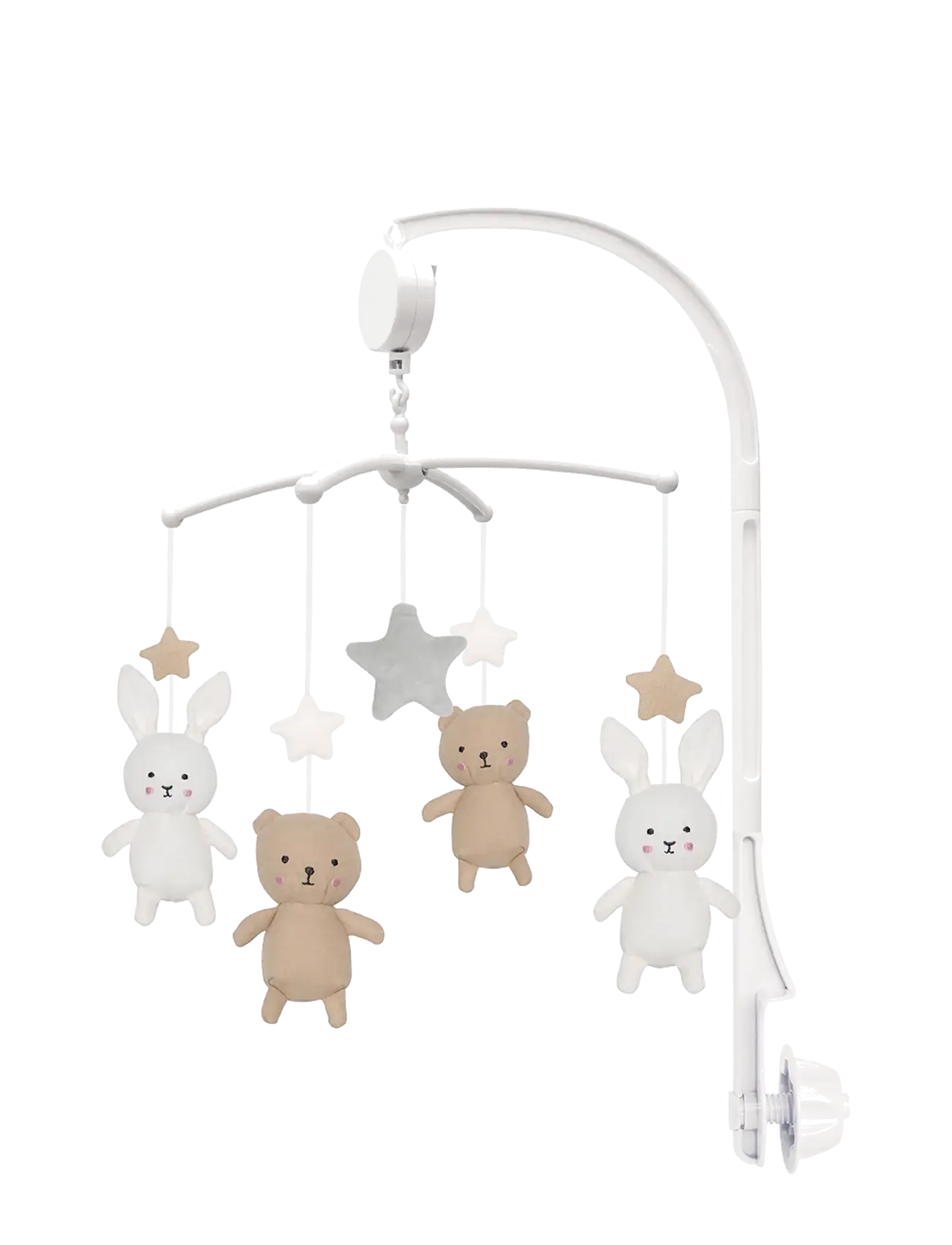 JaBaDaBaDo Musical Mobile Teddy & Bunny, One Size, Baby Nursery, Mehrfarbig/gemustert - Mobiles, Kinder