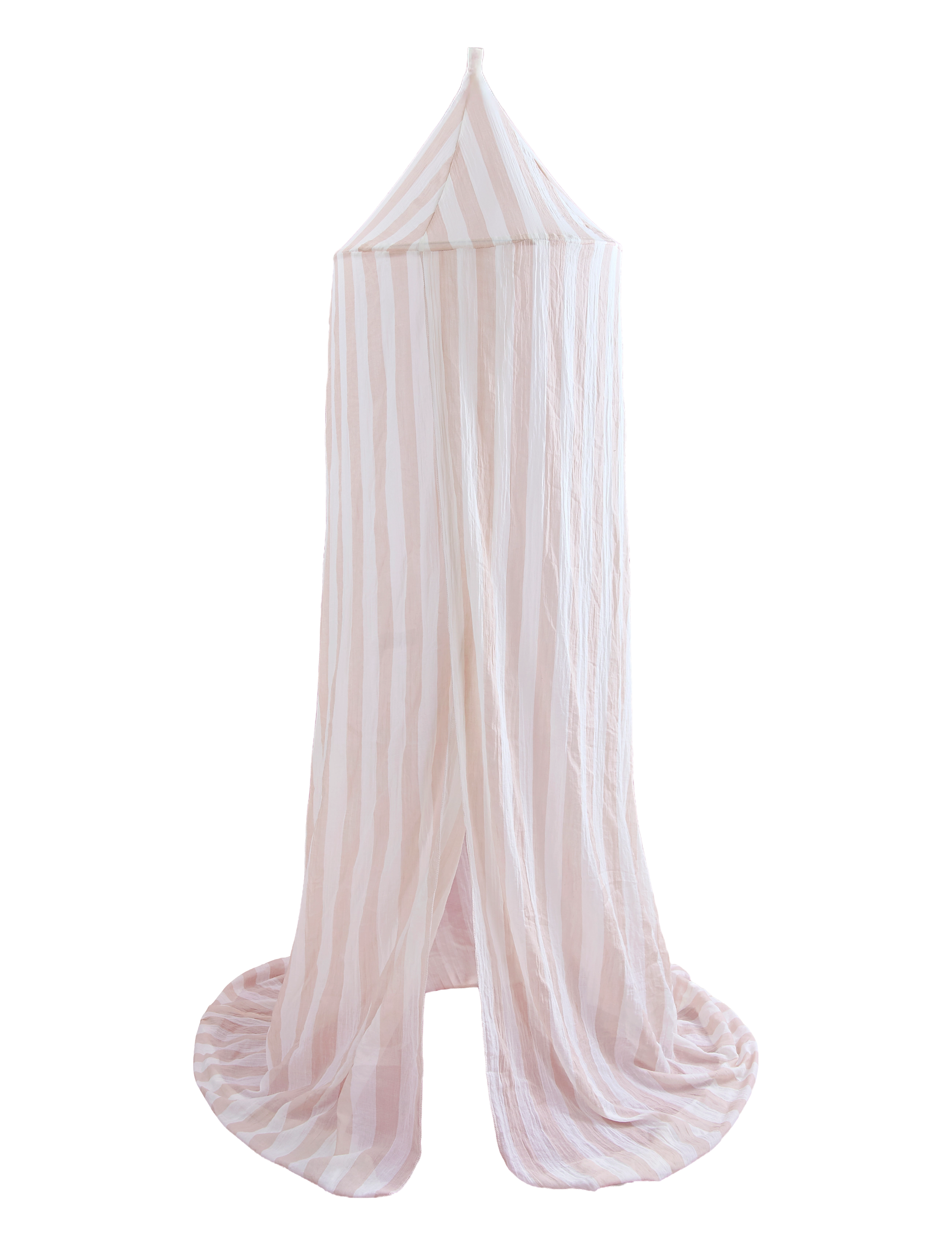 JaBaDaBaDo Canopy pink/white stripes - Sengehimler - MULTI COLOURED / white