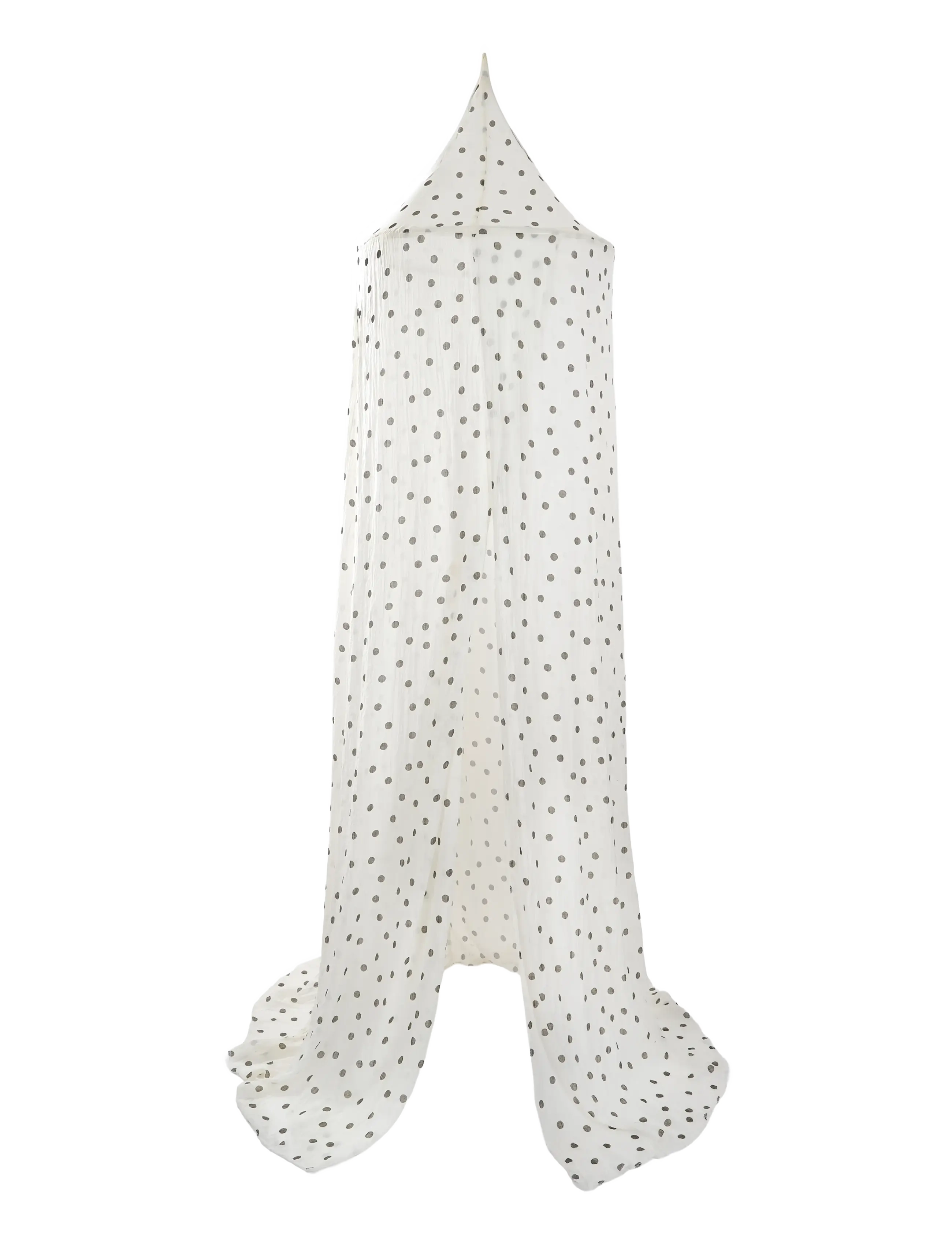 JaBaDaBaDo Canopy polka dot - New Arrivals - MULTI COLOURED / white