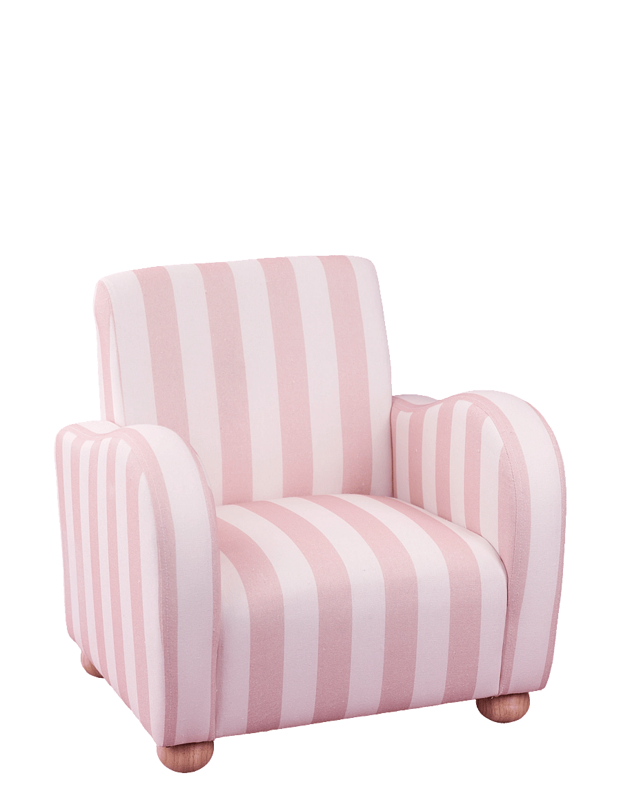 JaBaDaBaDo - Chair pink/white stripes - stühle & hocker - multi coloured - 1