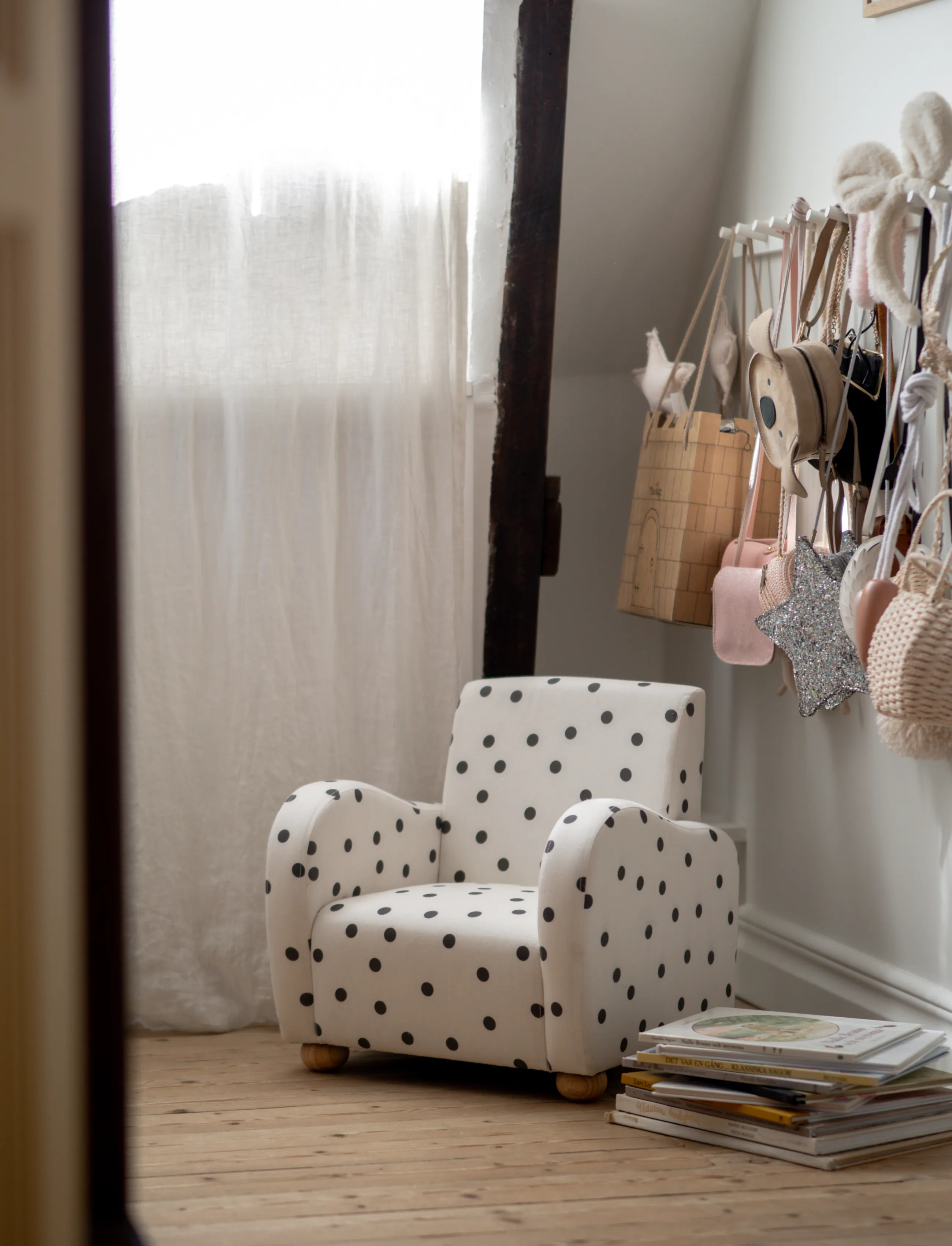 JaBaDaBaDo Chair Polka Dot, One Size, Furniture, Weiß - Chairs & Stools, Kinder