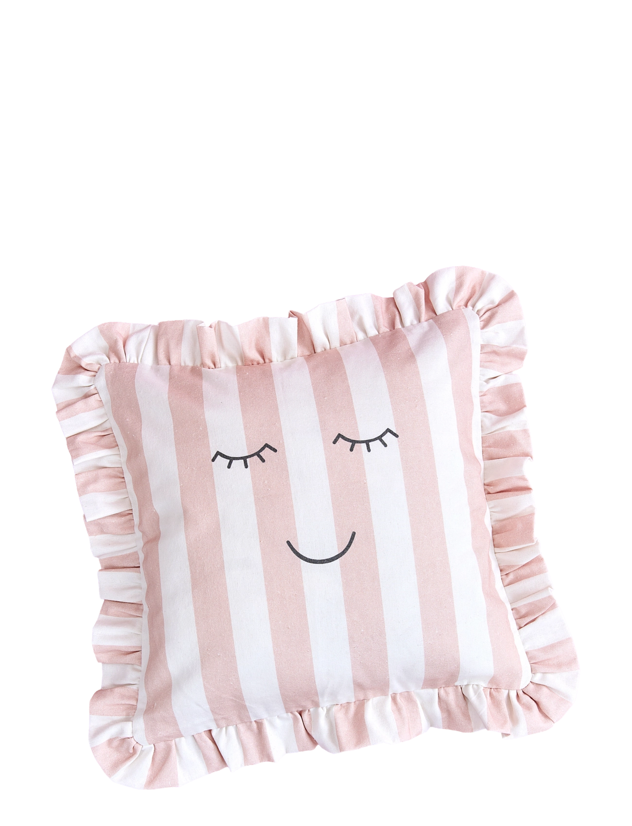 JaBaDaBaDo Pillow case pink/white stripes - Jabadabado - MULTI COLOURED / pink/rose