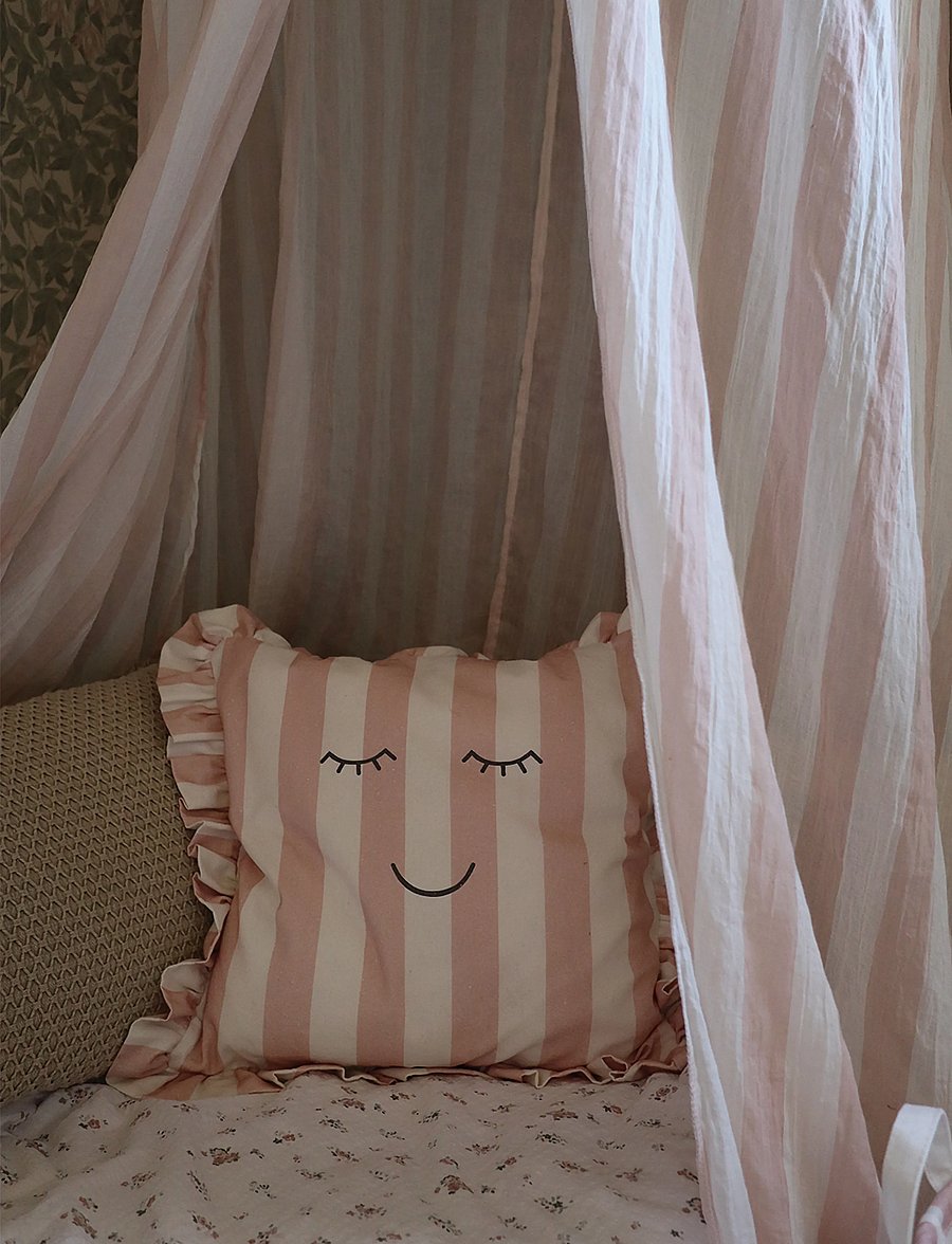 JaBaDaBaDo - Pillow case pink/white stripes - multi coloured - 0
