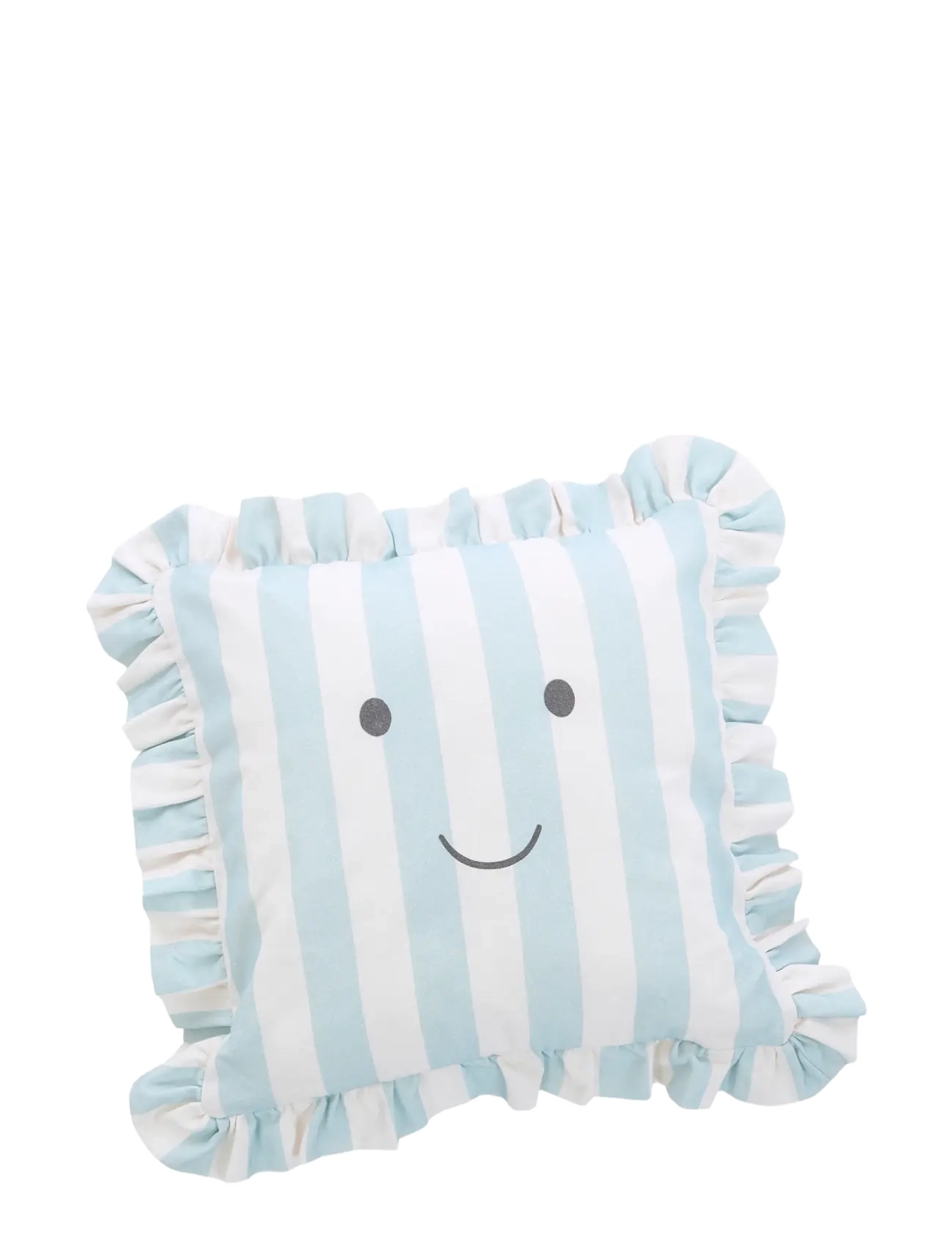 JaBaDaBaDo Pillow case blue/white stripes - New Arrivals - MULTI COLOURED / white