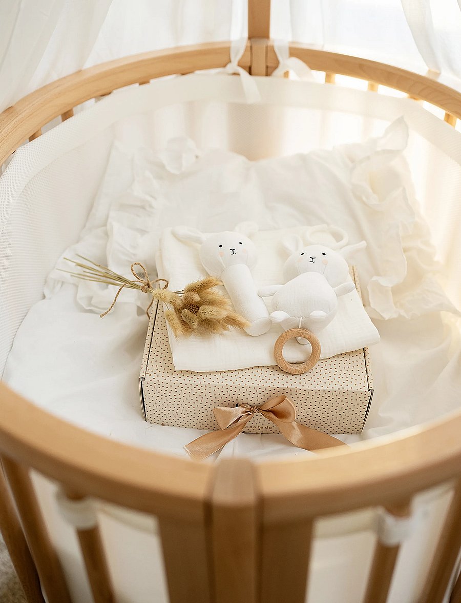JaBaDaBaDo - Baby gift Bunny blanket - einkaufen nach alter von - white - 0
