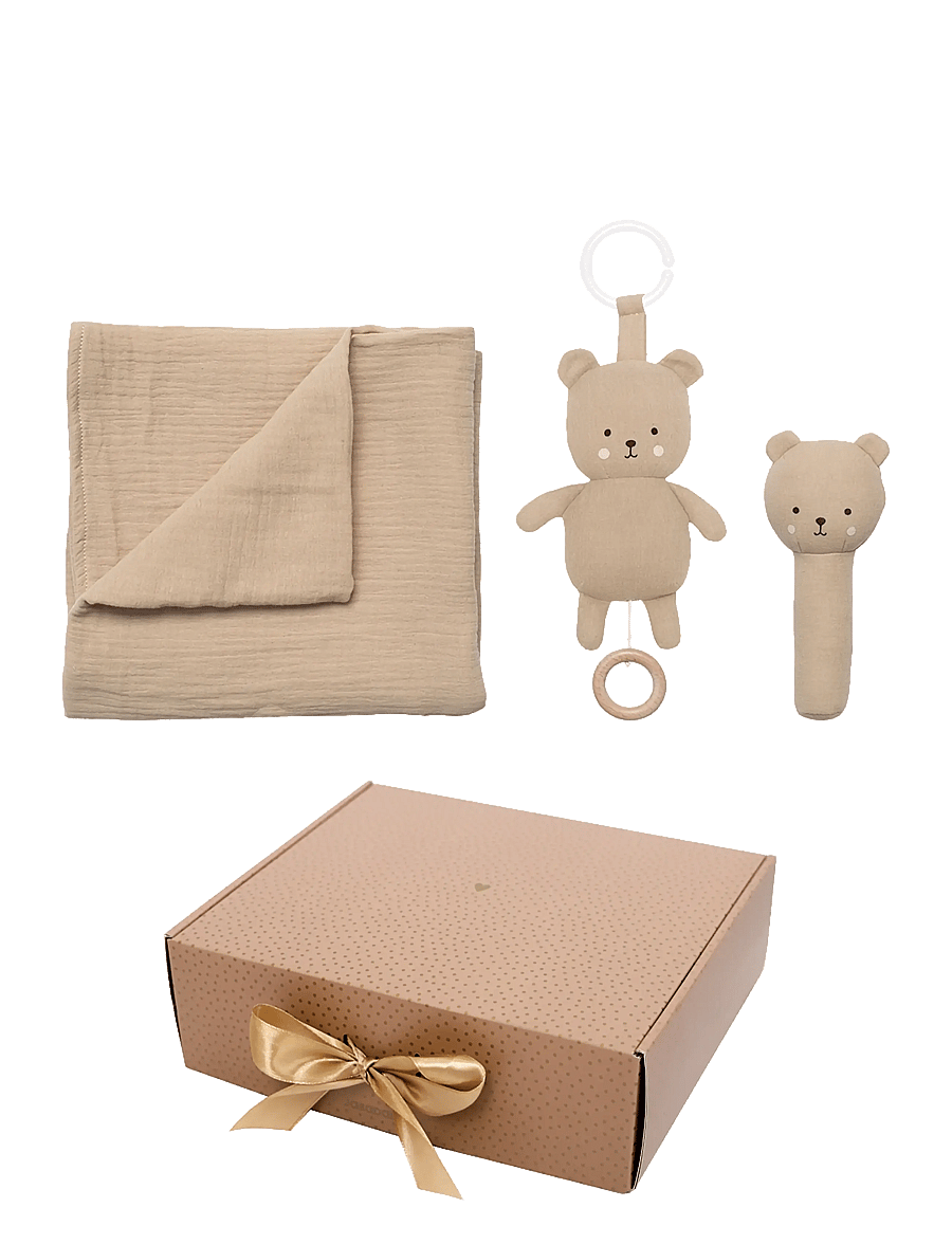 JaBaDaBaDo - Baby gift Teddy blanket - einkaufen nach alter von - beige - 1