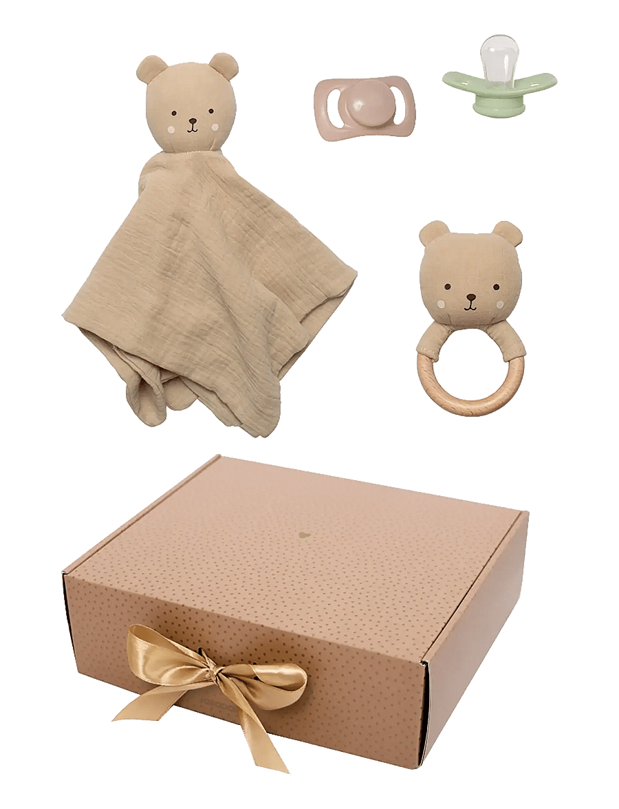 JaBaDaBaDo - Baby gift Teddy cuddle - osta vanuse järgi - beige - 1