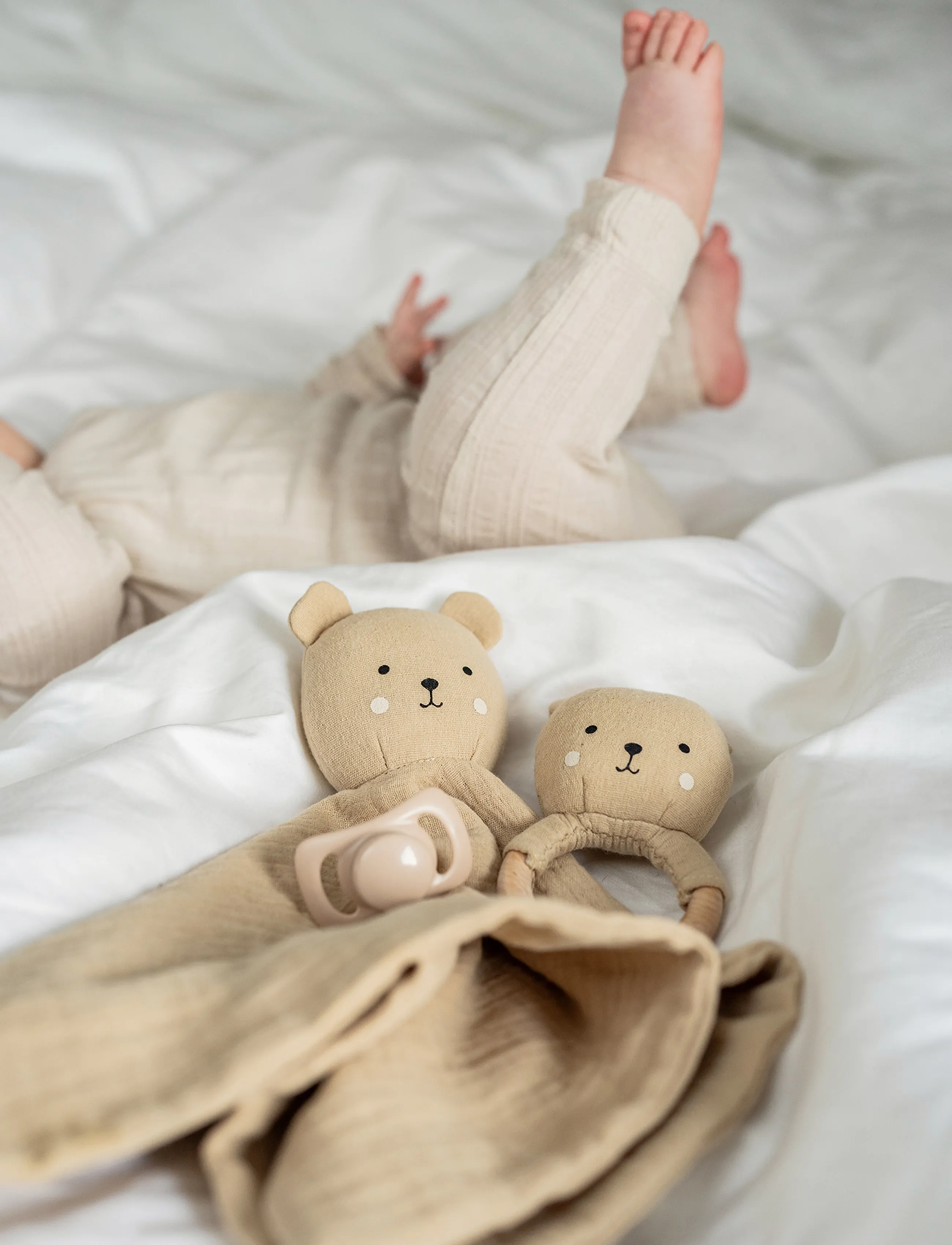 JaBaDaBaDo - Baby gift Teddy cuddle - osta vanuse järgi - beige - 3