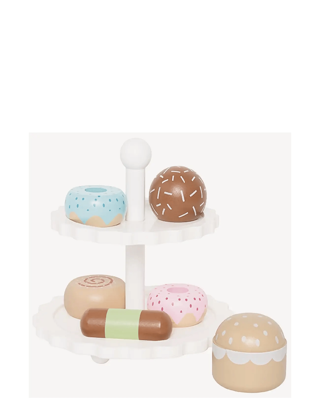 JaBaDaBaDo - Cake Plate White -