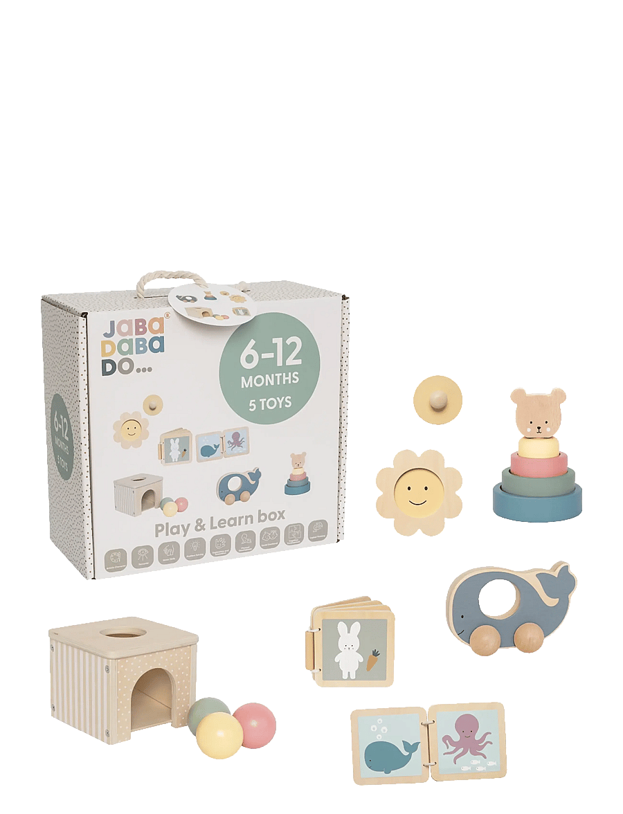 JaBaDaBaDo - Play and Learn Box 6-12 months - motorik-spielzeug - multi coloured - 1