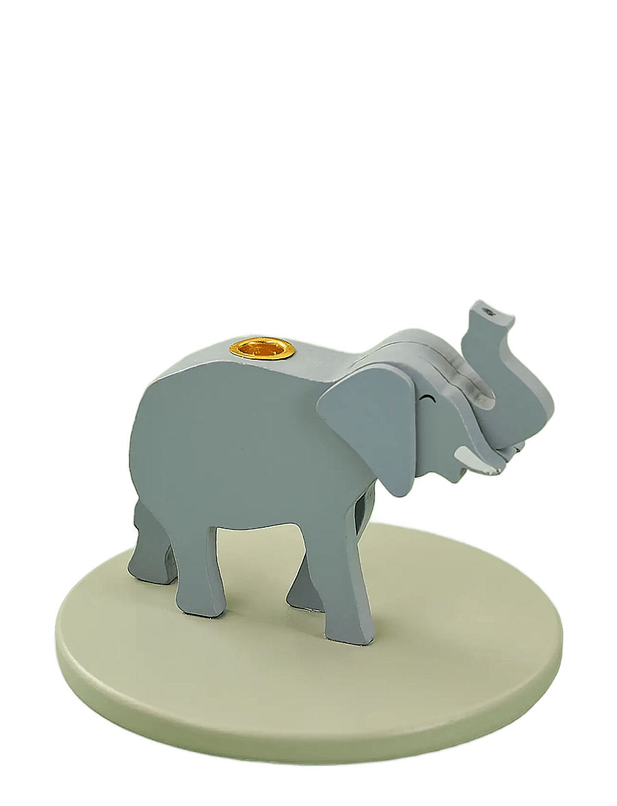 JaBaDaBaDo - Candlestick Elephant - dekoratsioonid - grey - 2