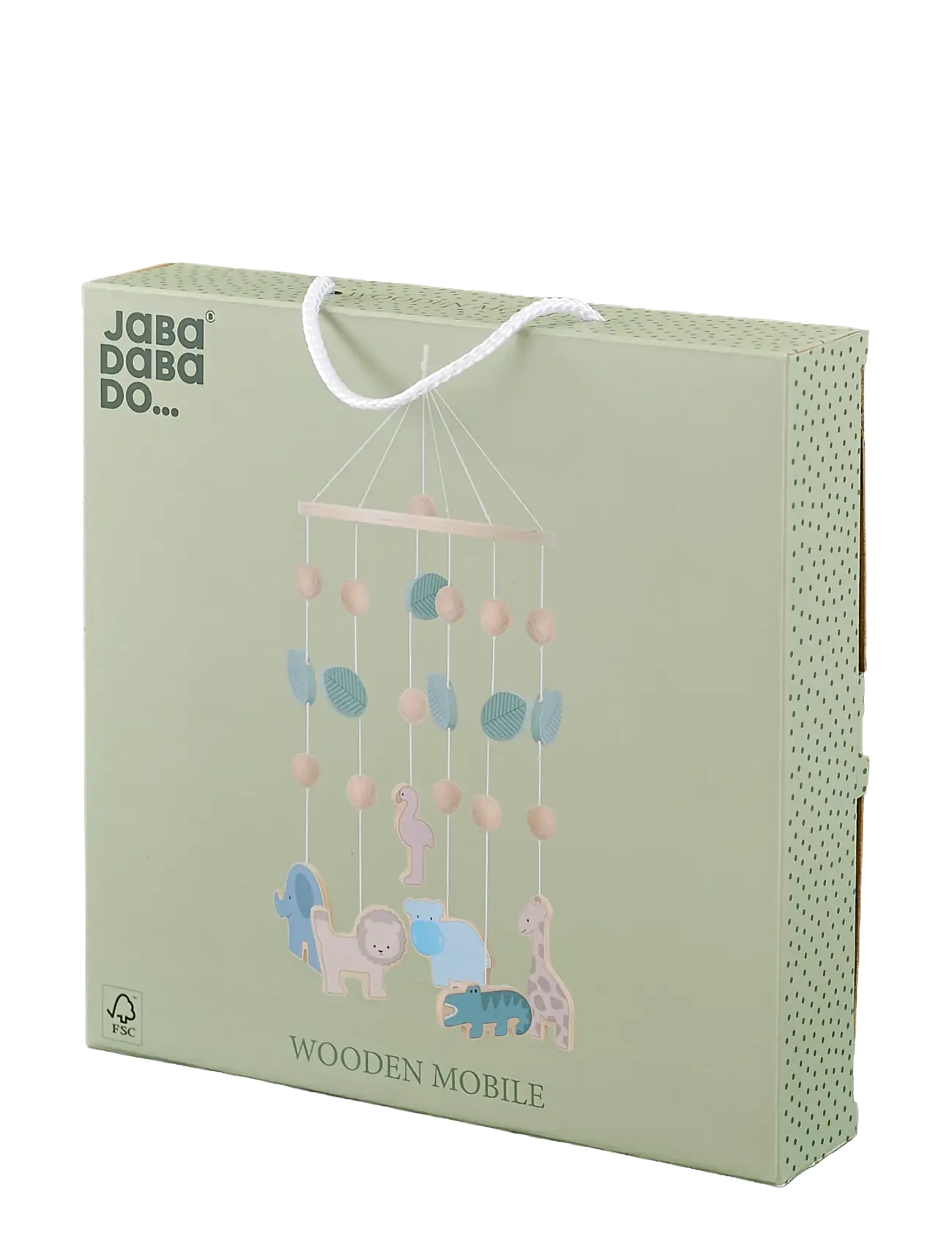 JaBaDaBaDo - Wooden mobile safari - beebi rippuvad mänguasjad - multi coloured - 2