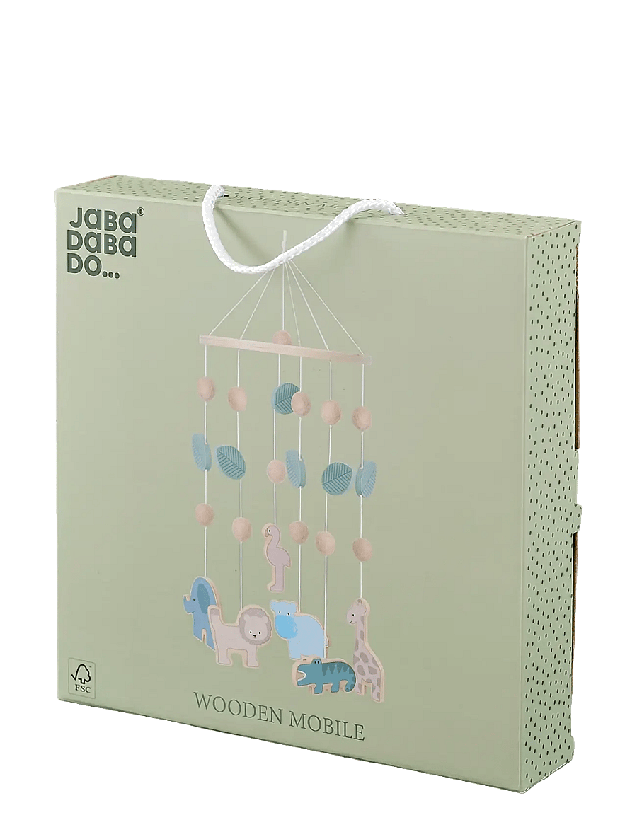 JaBaDaBaDo - Wooden mobile safari - baby-mobiles - multi coloured - 2