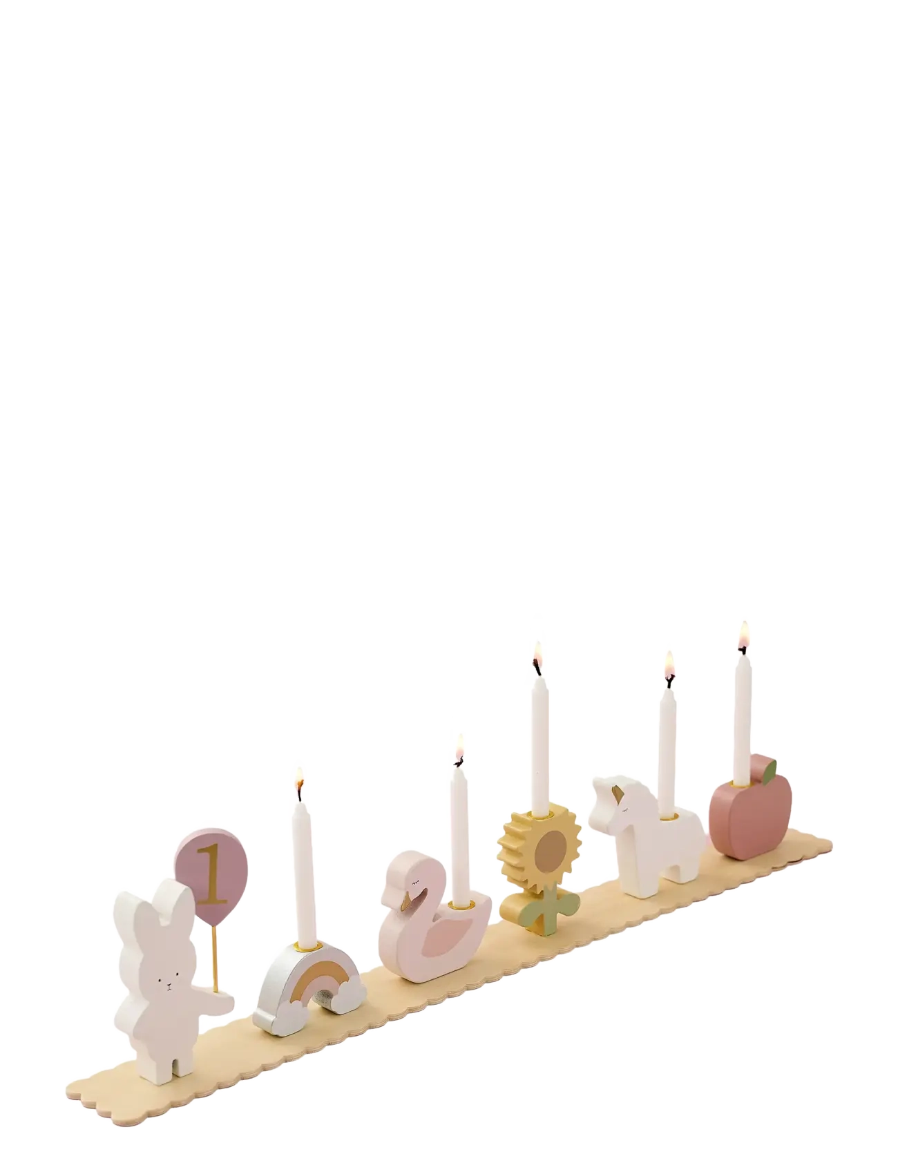 JaBaDaBaDo Birthday train Bunny with friends - Decor - MULTI / multi
