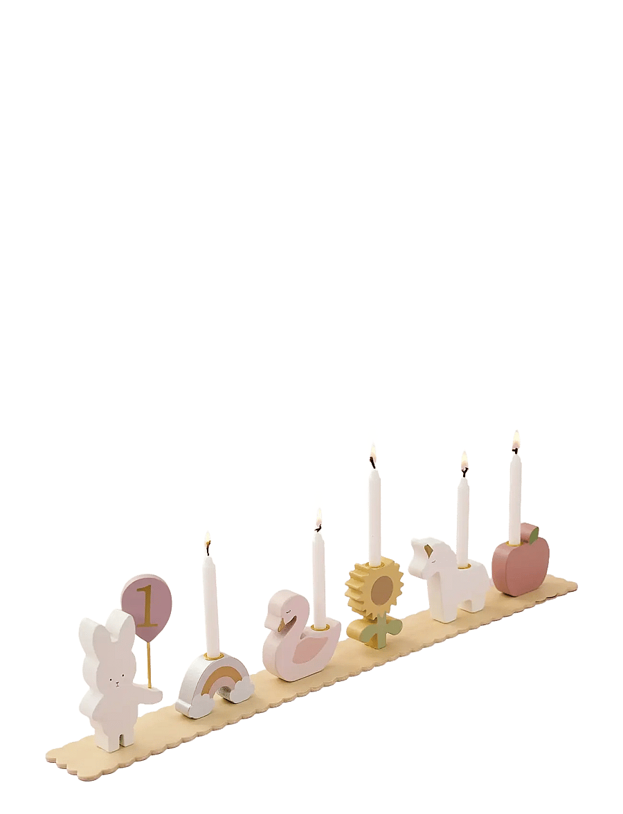 JaBaDaBaDo - Birthday train Bunny with friends - dekorative wohnaccessoires - multi - 1