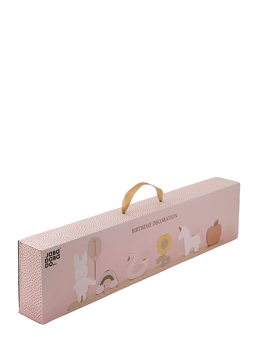 JaBaDaBaDo - Birthday train Bunny with friends - dekorative wohnaccessoires - multi - 3