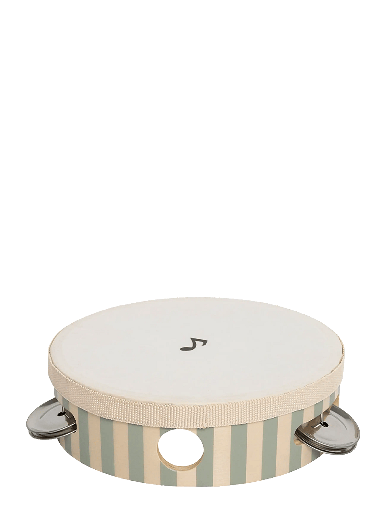 JaBaDaBaDo - Tambourine Drum Green Stripes