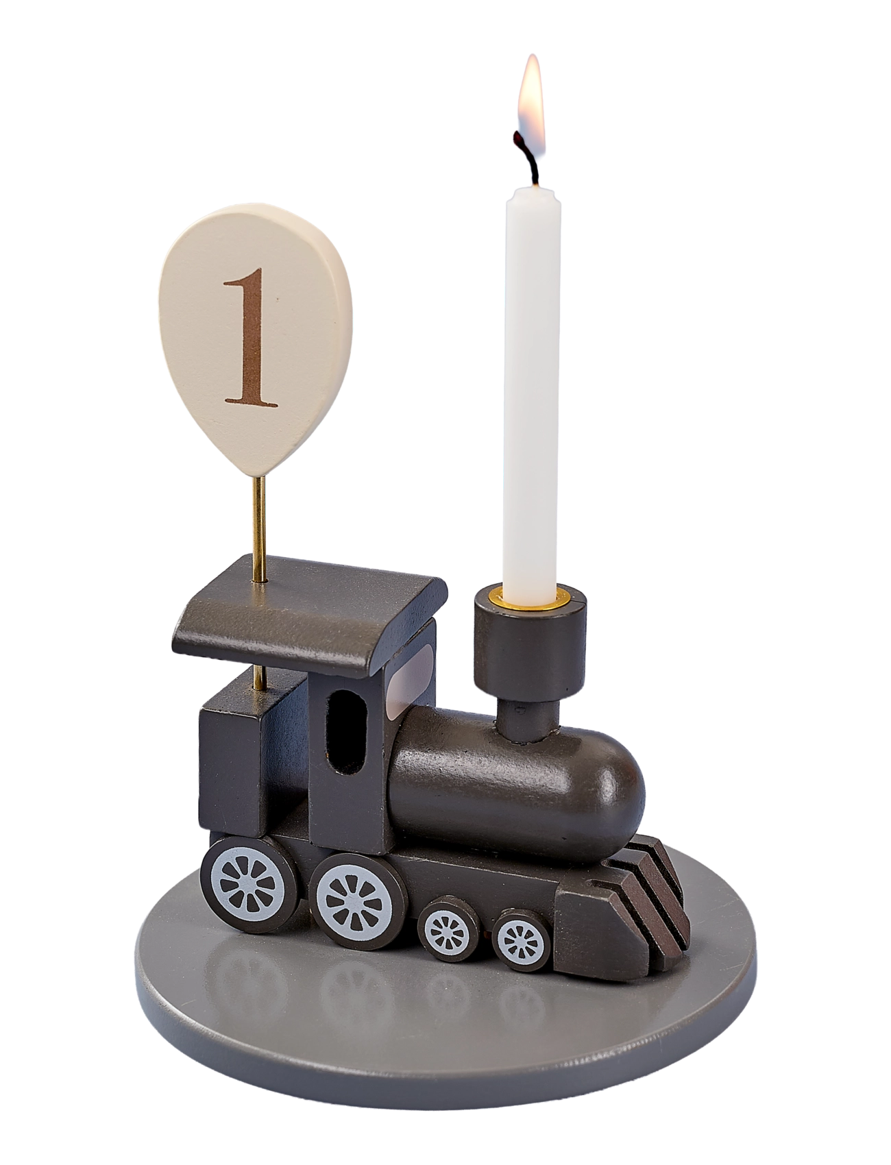 JaBaDaBaDo Candlestick locomotive - Jabadabado - MULTI COLOURED / grey