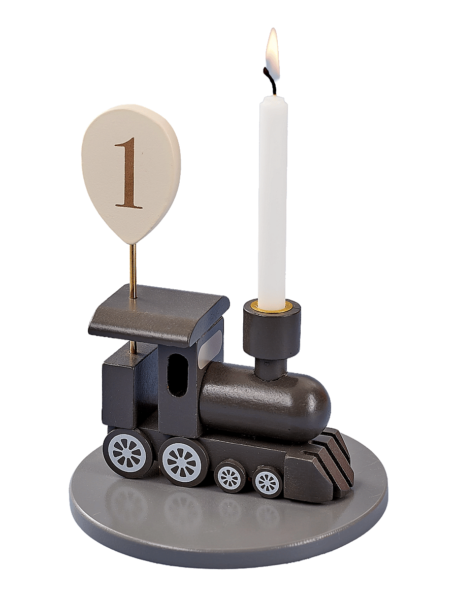 JaBaDaBaDo - Candlestick locomotive - decoratieve accessoires - multi coloured - 0