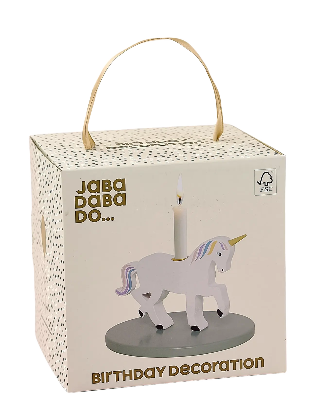 JaBaDaBaDo - Candlestick unicorn - multi coloured - 2