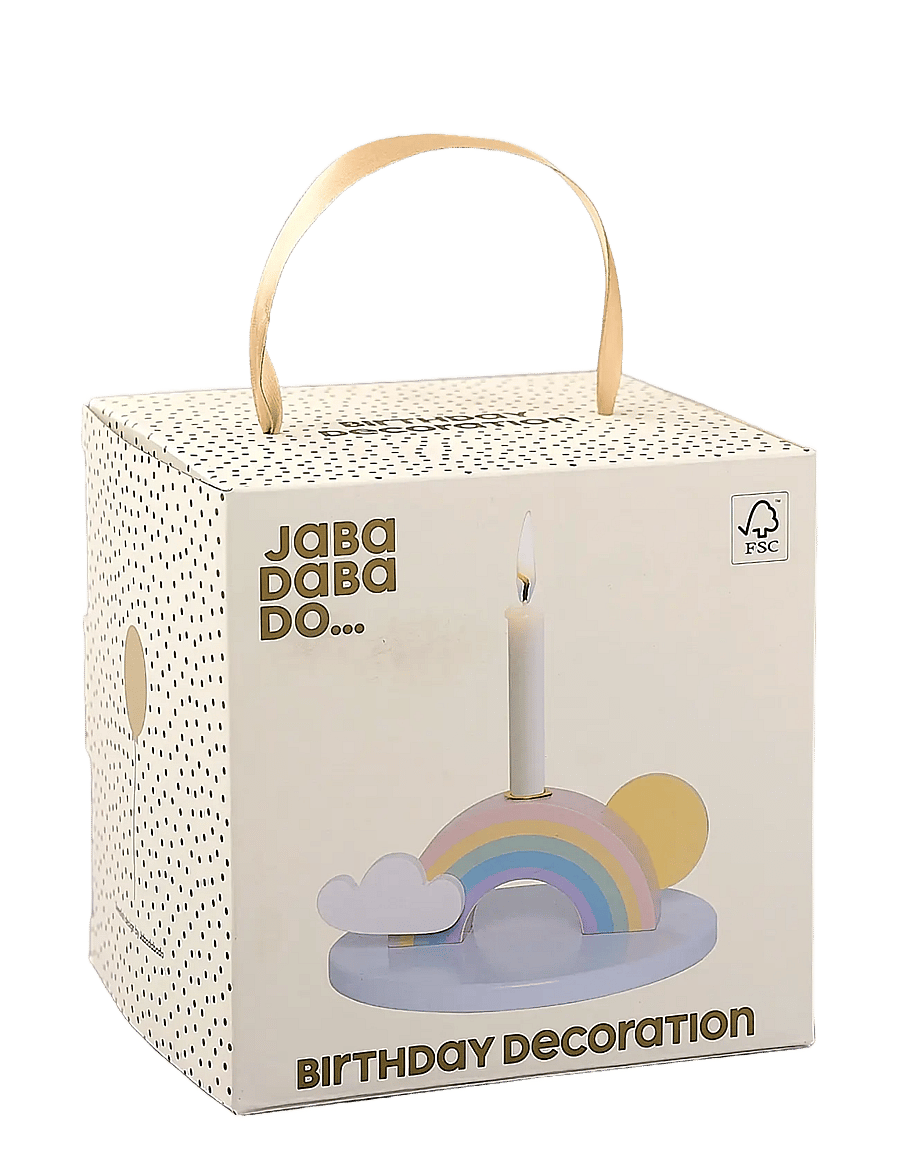 JaBaDaBaDo - Candlestick rainbow - multi coloured - 3