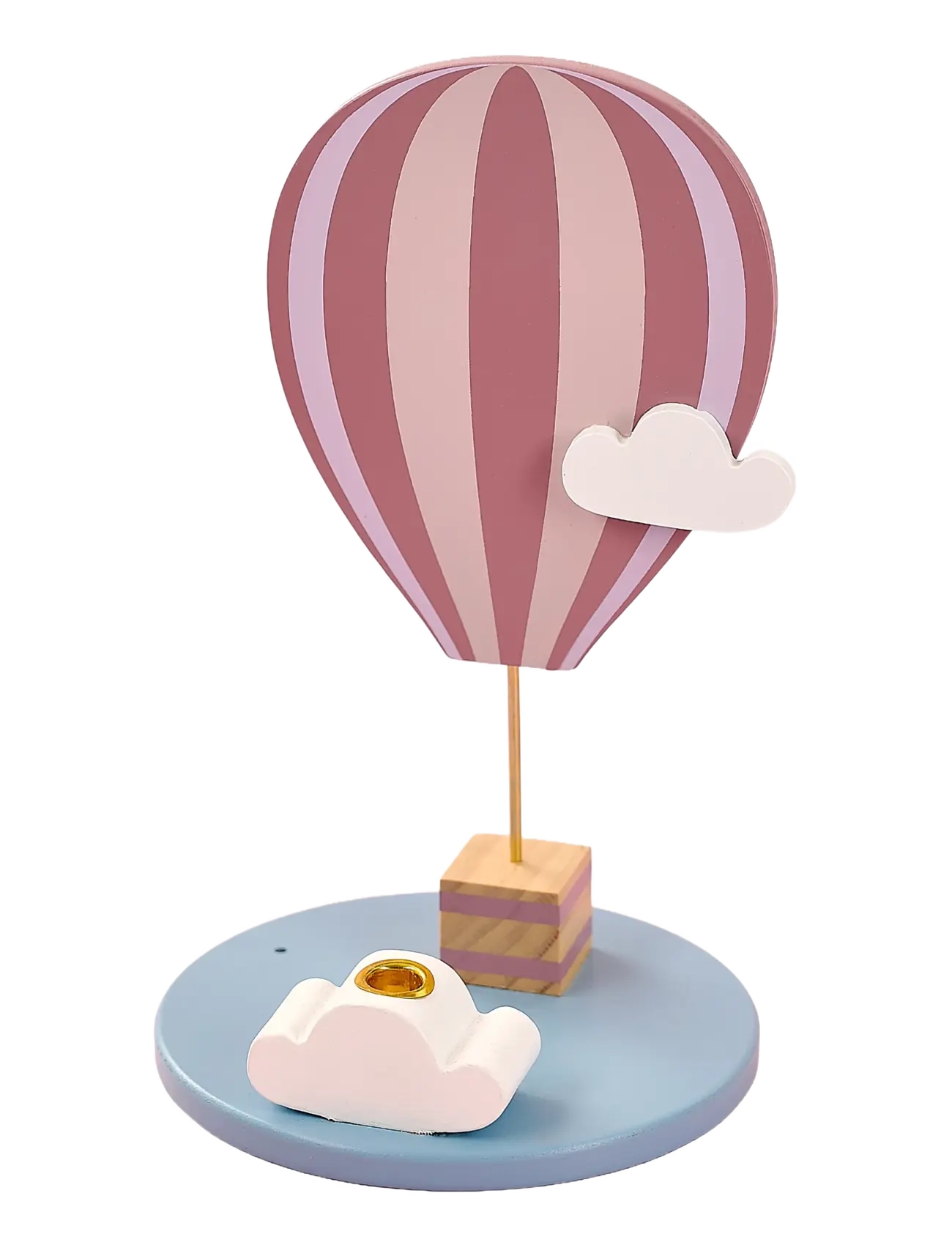 JaBaDaBaDo - Candlestick air balloon pink - akcesoria dekoracyjne - pink - 1