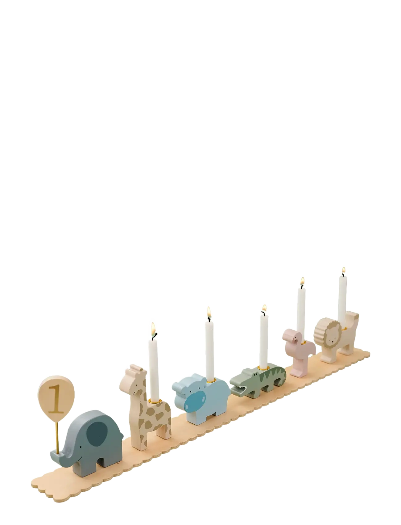 JaBaDaBaDo Birthday train safari - Decor - MULTI COLOURED / multi