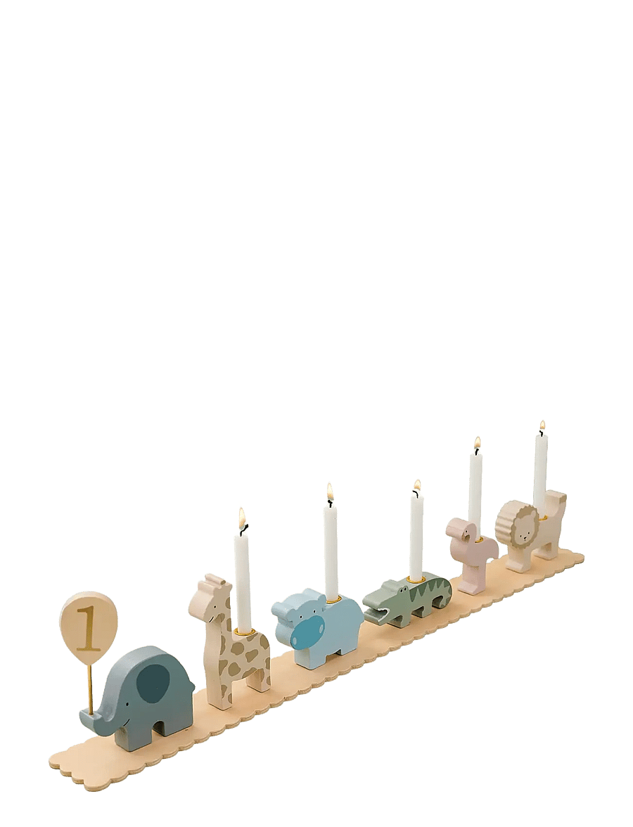 JaBaDaBaDo - Birthday train safari - dekorative wohnaccessoires - multi coloured - 1