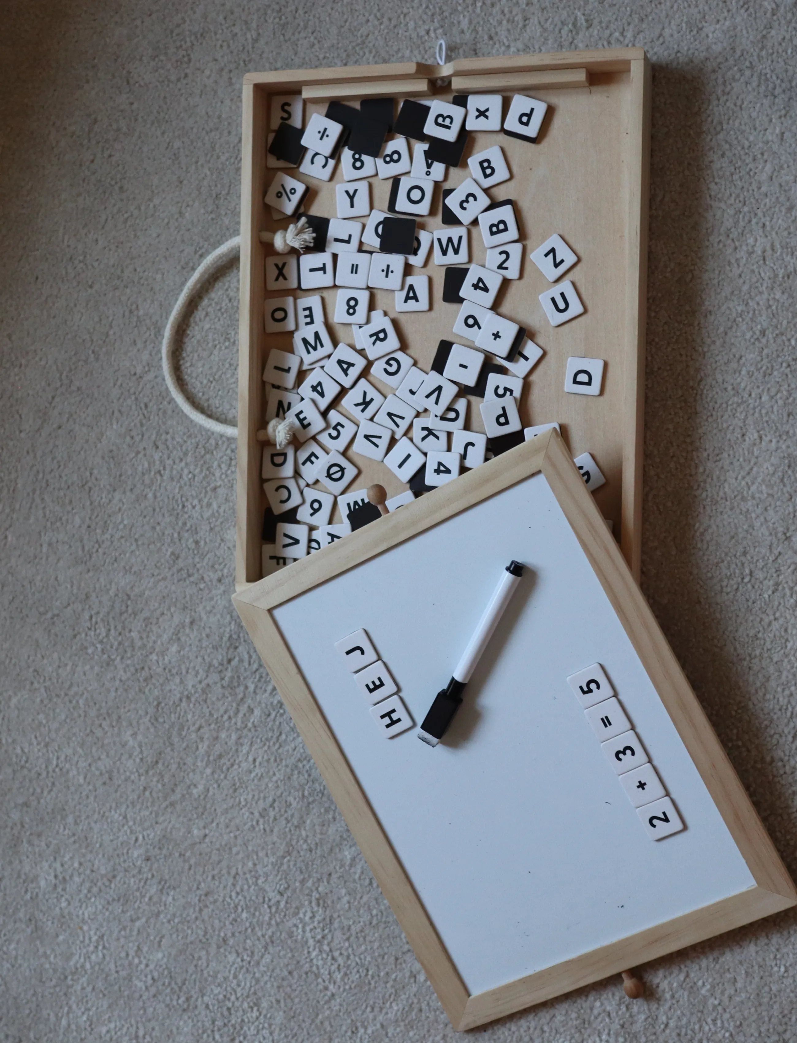 JaBaDaBaDo Play&Learn Letters & Number, Børn, Drawing Boards, Multi/mønstret, Str: ONE SIZE
