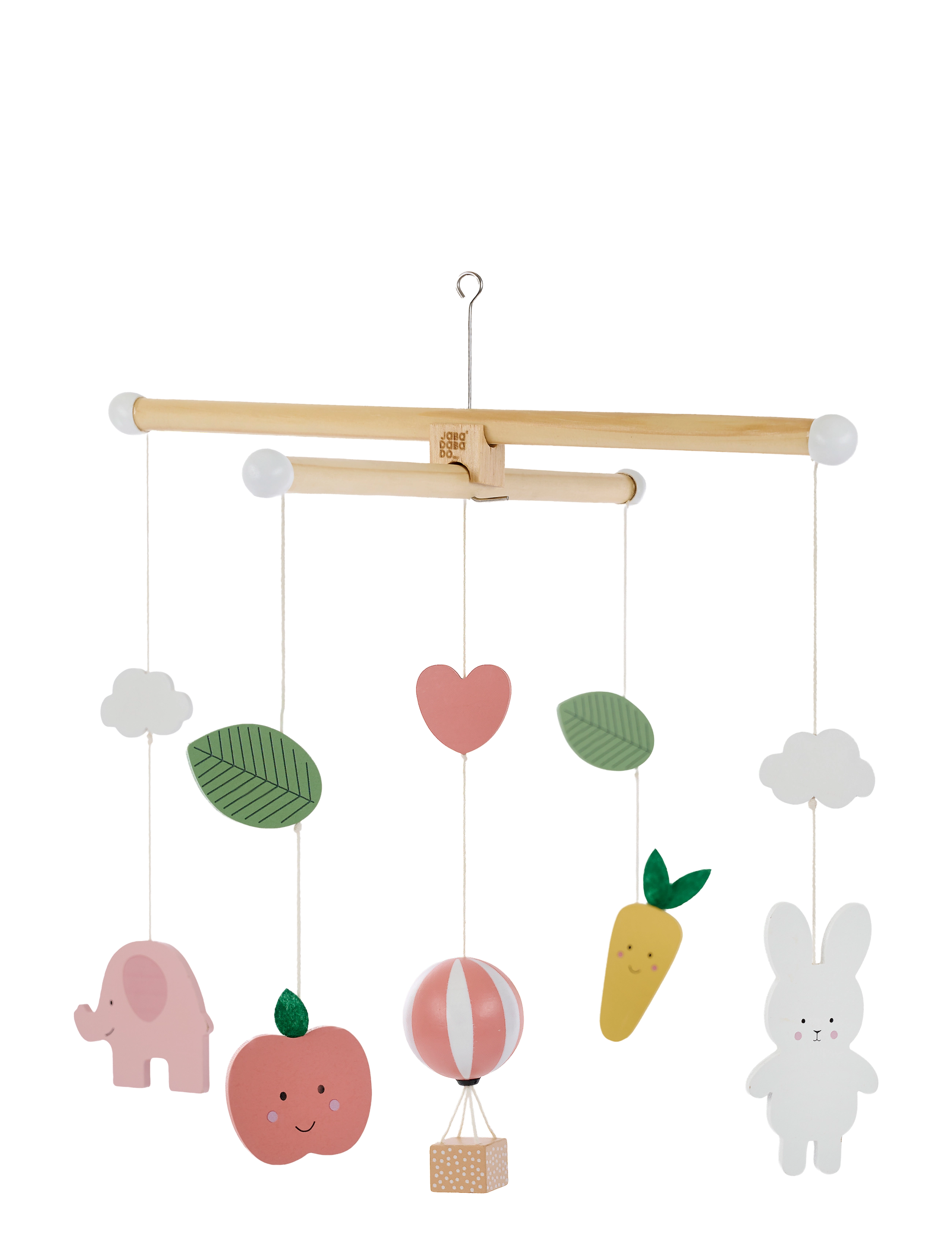JaBaDaBaDo Wooden mobile Bunny - Babyprodukte - MULTI COLOURED / multi