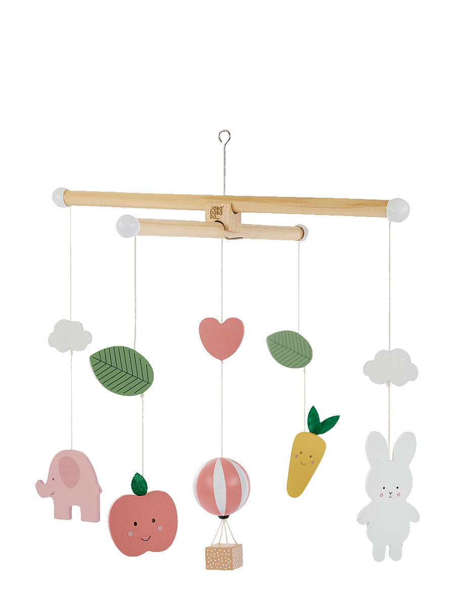 JaBaDaBaDo - Wooden mobile Bunny - beebi rippuvad mänguasjad - multi coloured - 1