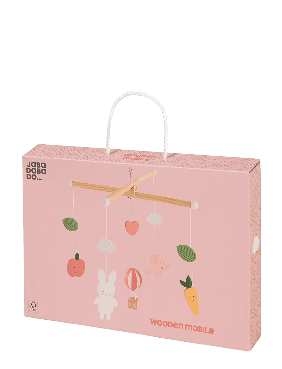 JaBaDaBaDo - Wooden mobile Bunny - beebi rippuvad mänguasjad - multi coloured - 2