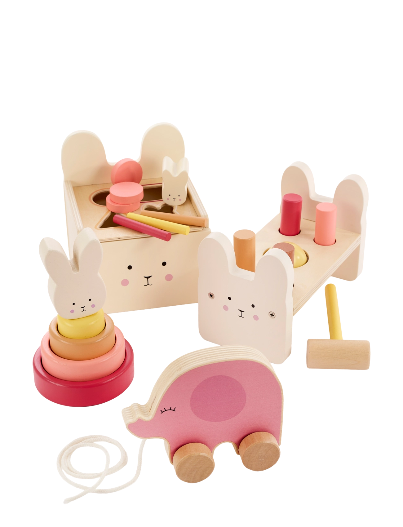 JaBaDaBaDo Play & learn box Bunny - Beebitooted - MULTI COLOURED / multi