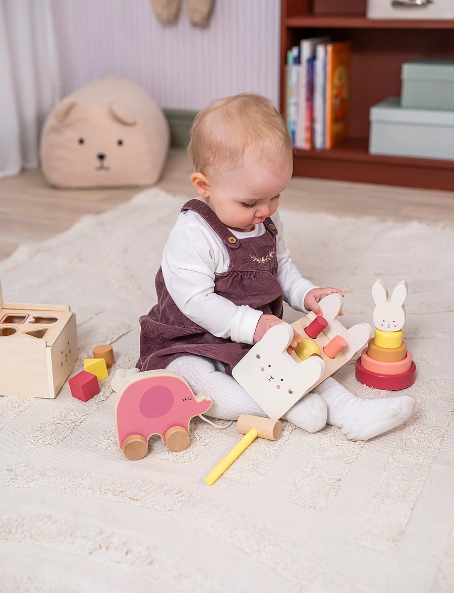 JaBaDaBaDo - Play & learn box Bunny - pædagogisk legetøj - multi coloured - 5