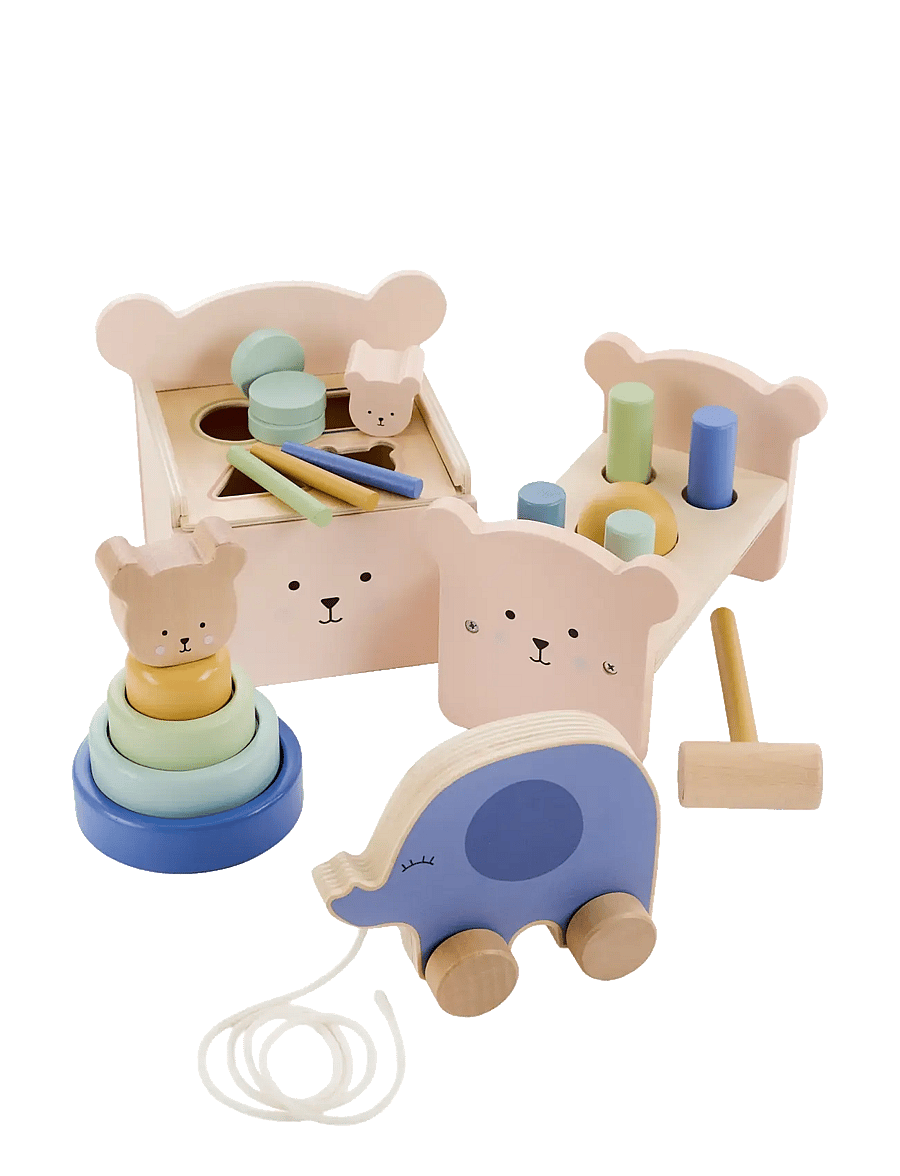 JaBaDaBaDo - Play & learn box Teddy - motorik-spielzeug - multi coloured - 0