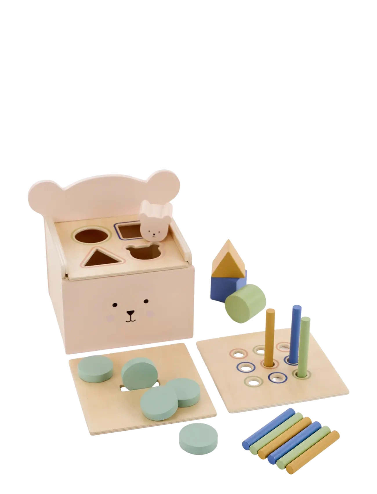 JaBaDaBaDo - Play & learn box Teddy - multi coloured - 1
