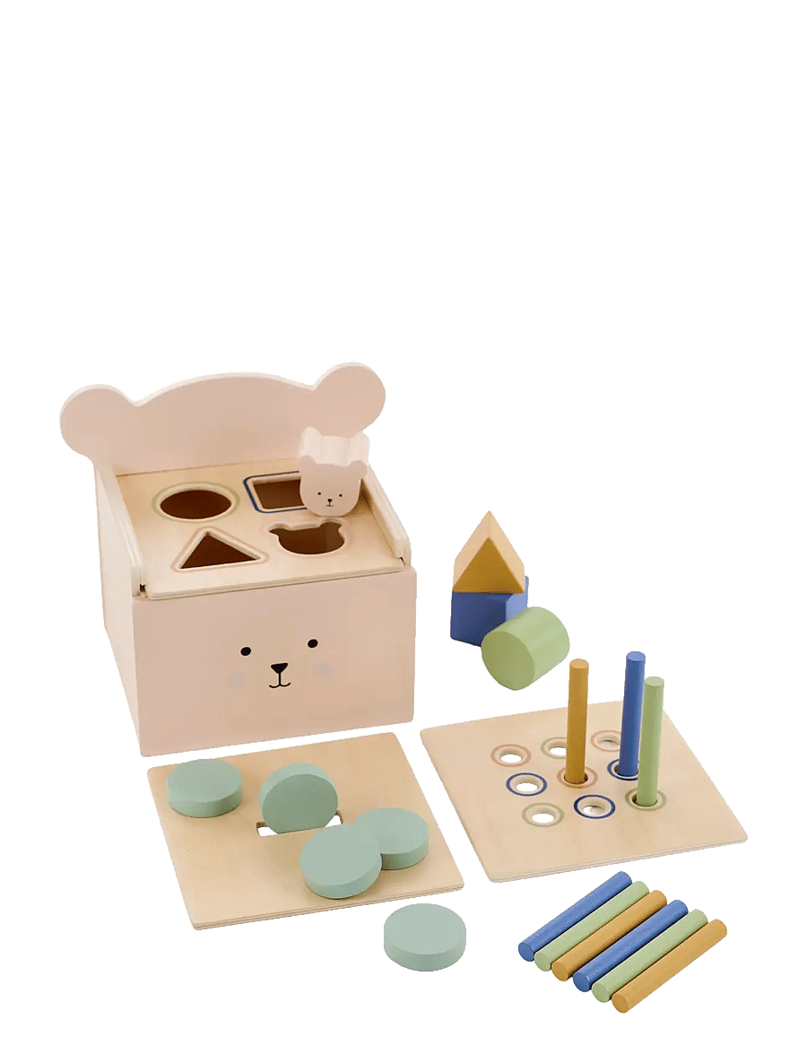 JaBaDaBaDo - Play & learn box Teddy - motorik-spielzeug - multi coloured - 1