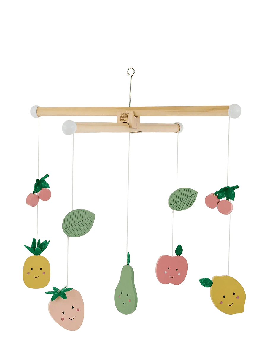 JaBaDaBaDo - Wooden mobile fruits - multi colour - 0